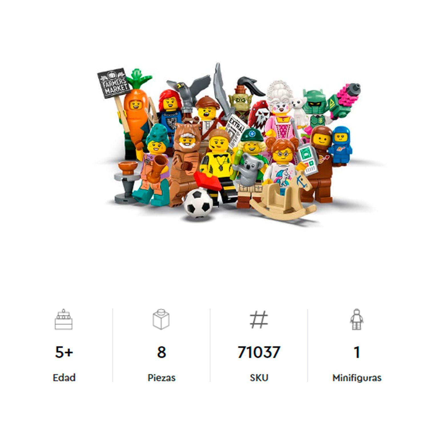 Lego Minifiguras: Serie 24 (1 minifigura armable) Crazygames-3