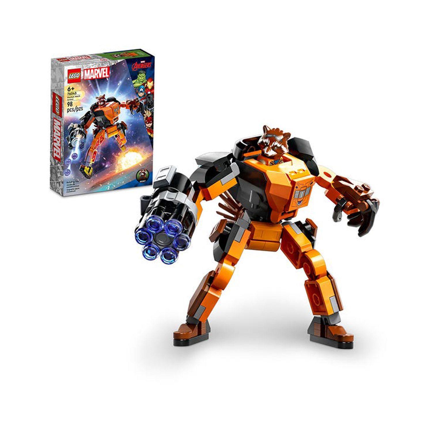 Lego Marvel Armadura Robotica De Rocket 76243 - Crazygames-0