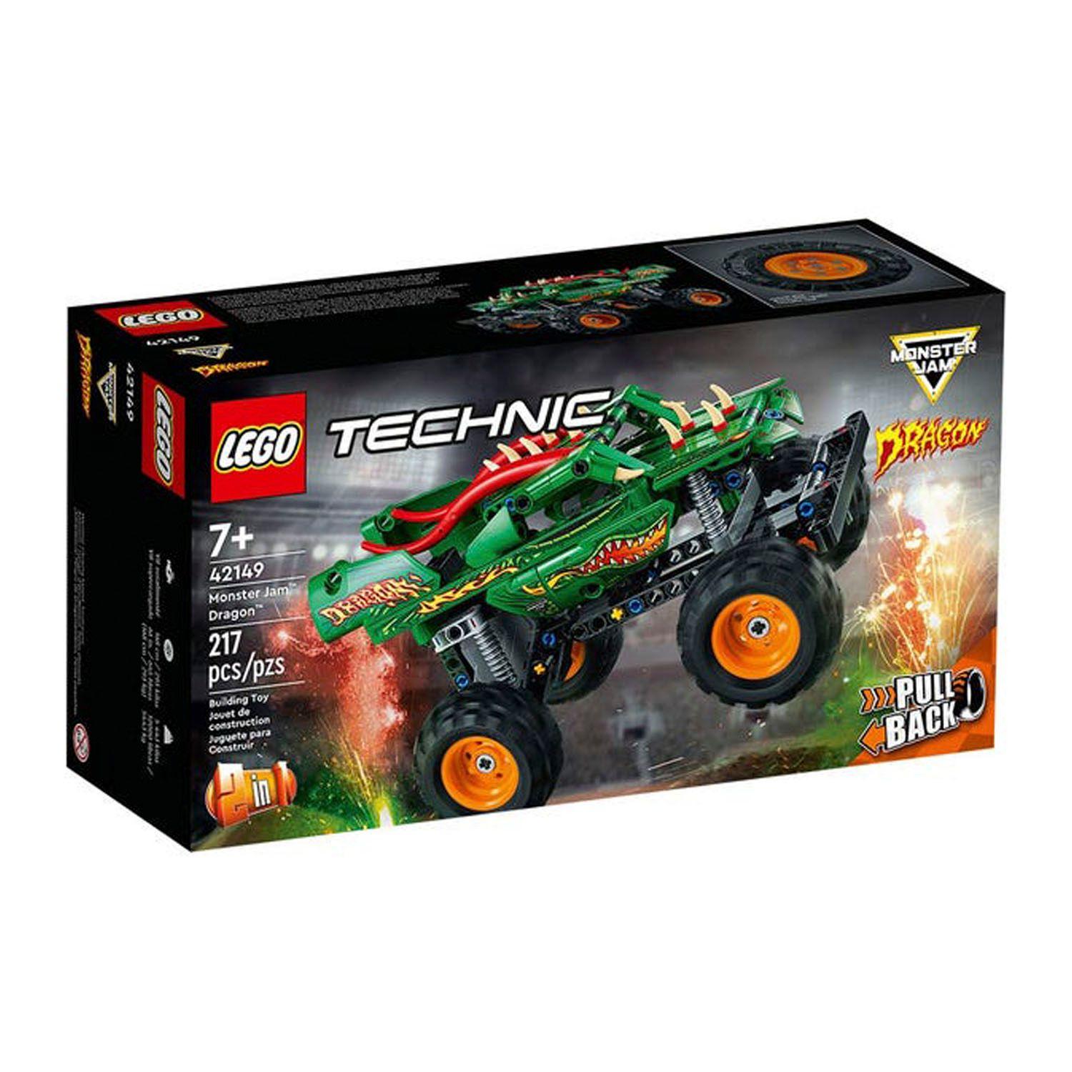 Lego Technic Monster Jam Dragon 42149 - Crazygames-1