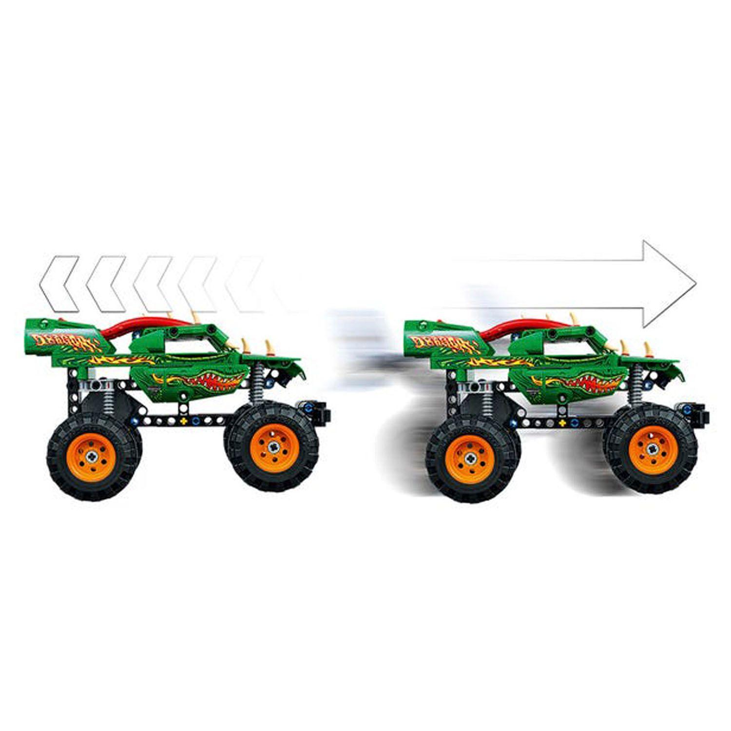 Lego Technic Monster Jam Dragon 42149 - Crazygames-4