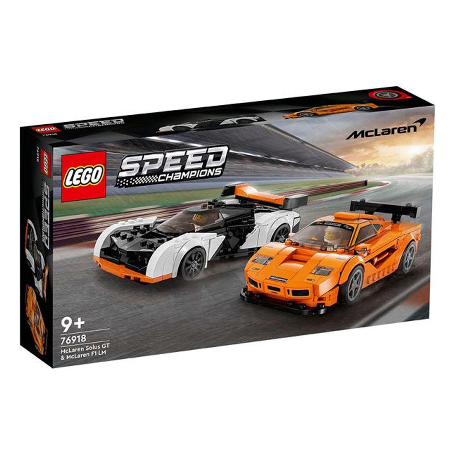 Lego Speed McLaren Solus GT & McLaren F1 LM 76918 Crazygames-1