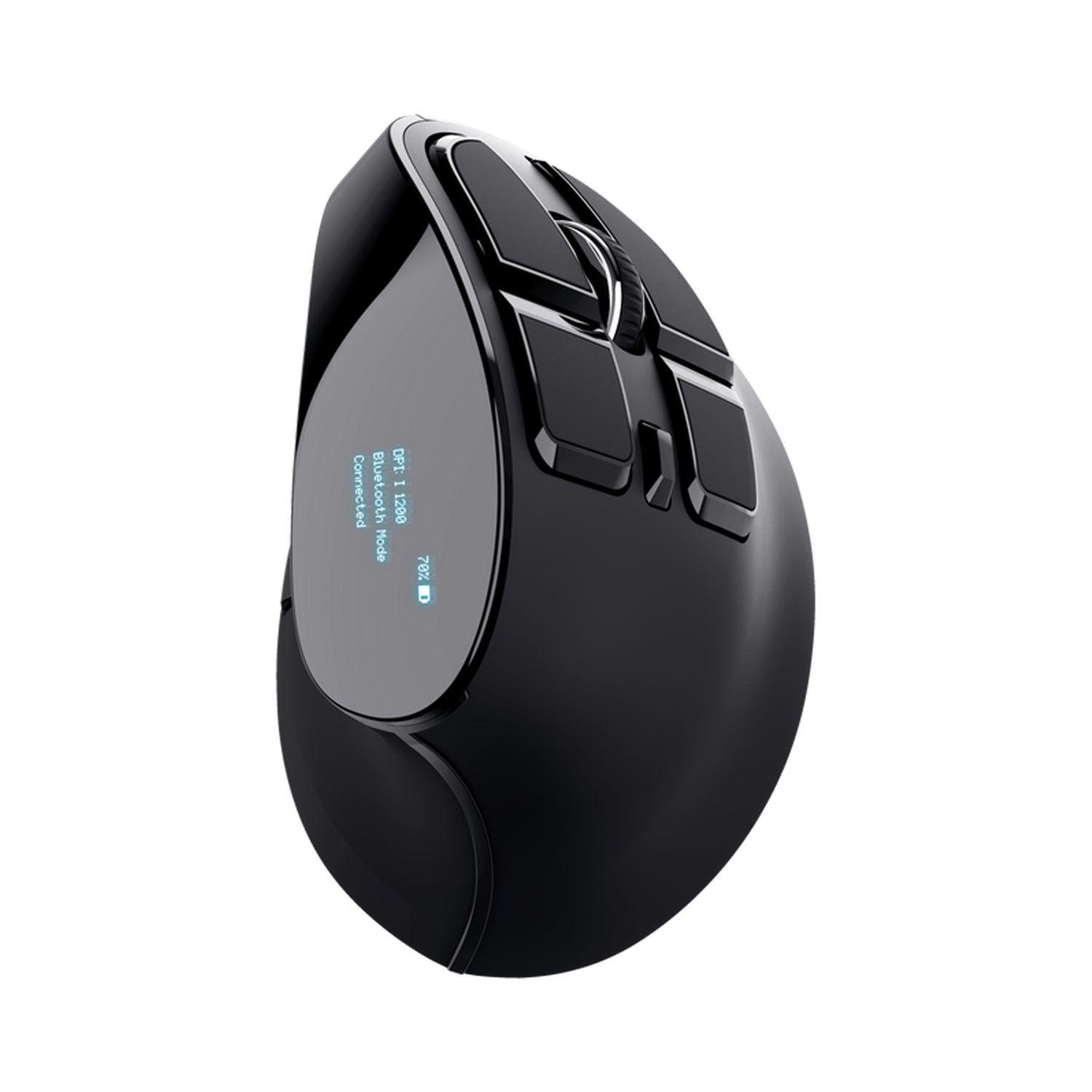 Mouse Vertical Ergonomico Inalambrico Recargable Trust Voxx-0