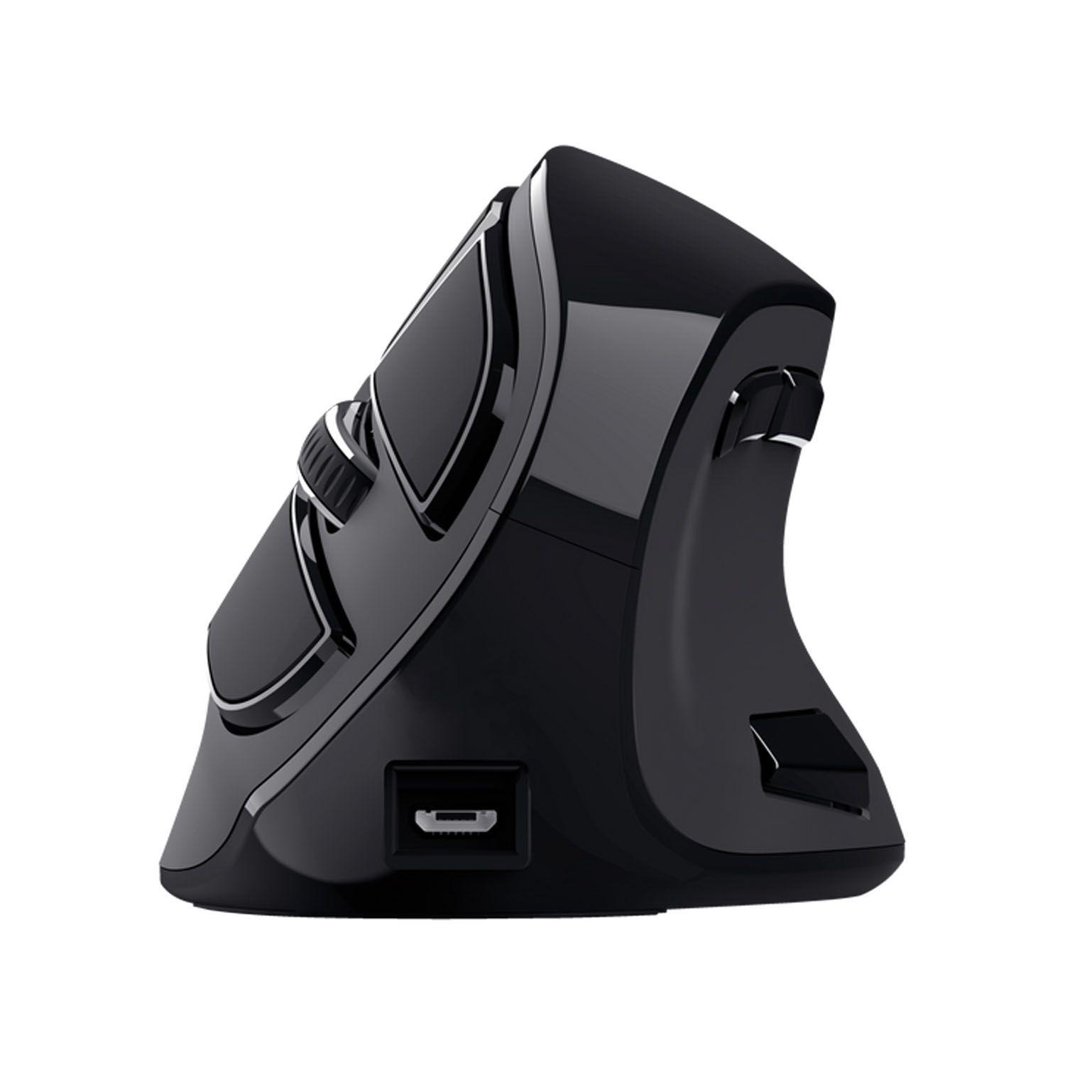 Mouse Vertical Ergonomico Inalambrico Recargable Trust Voxx-1