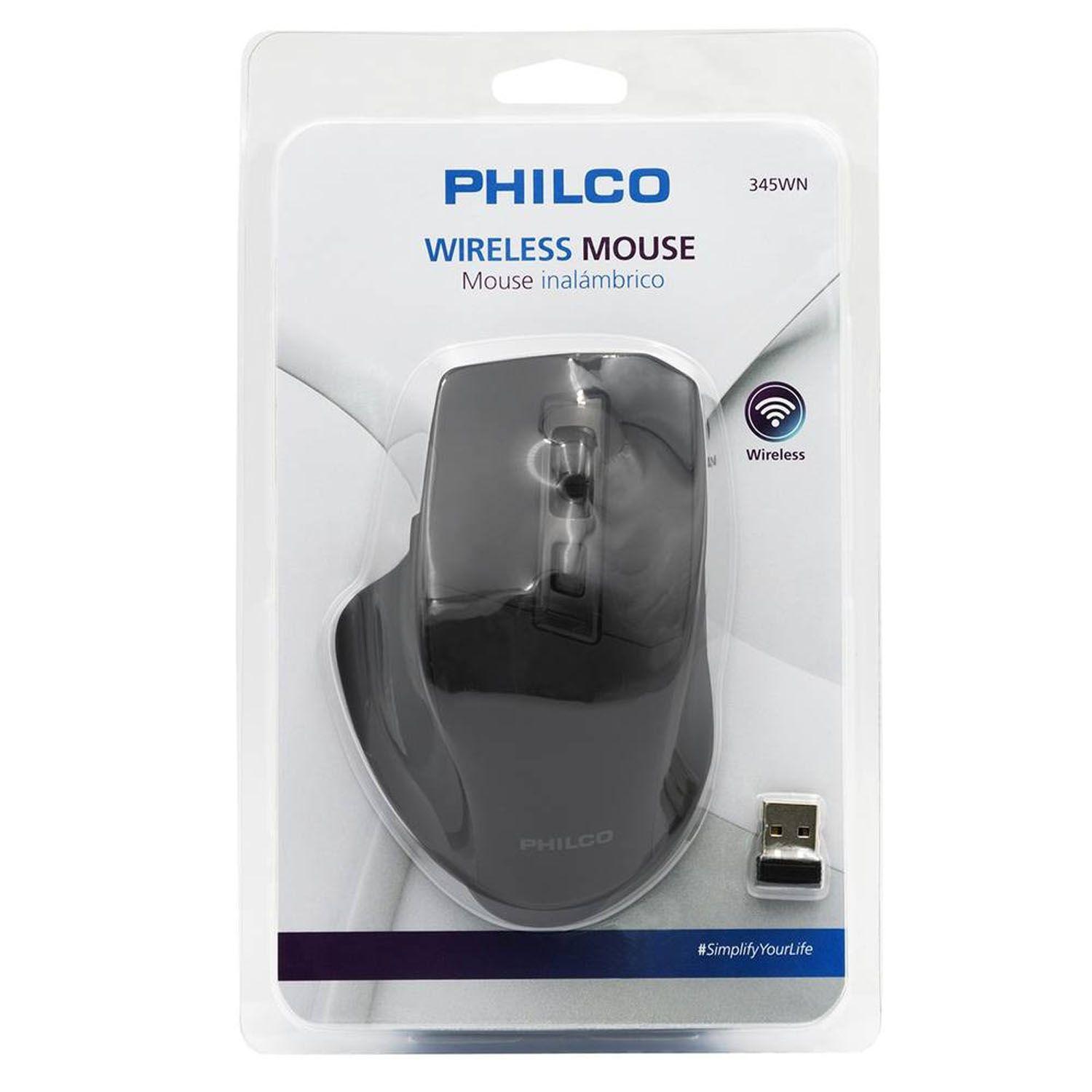 Mouse Optico 3d Inalambrico 345WN Negro - Crazygames-3