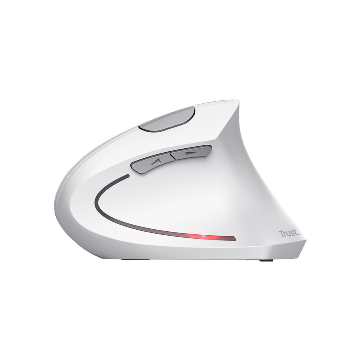 Mouse Vertical Ergonómico Inalámbrico Trust Verto WHITE-4