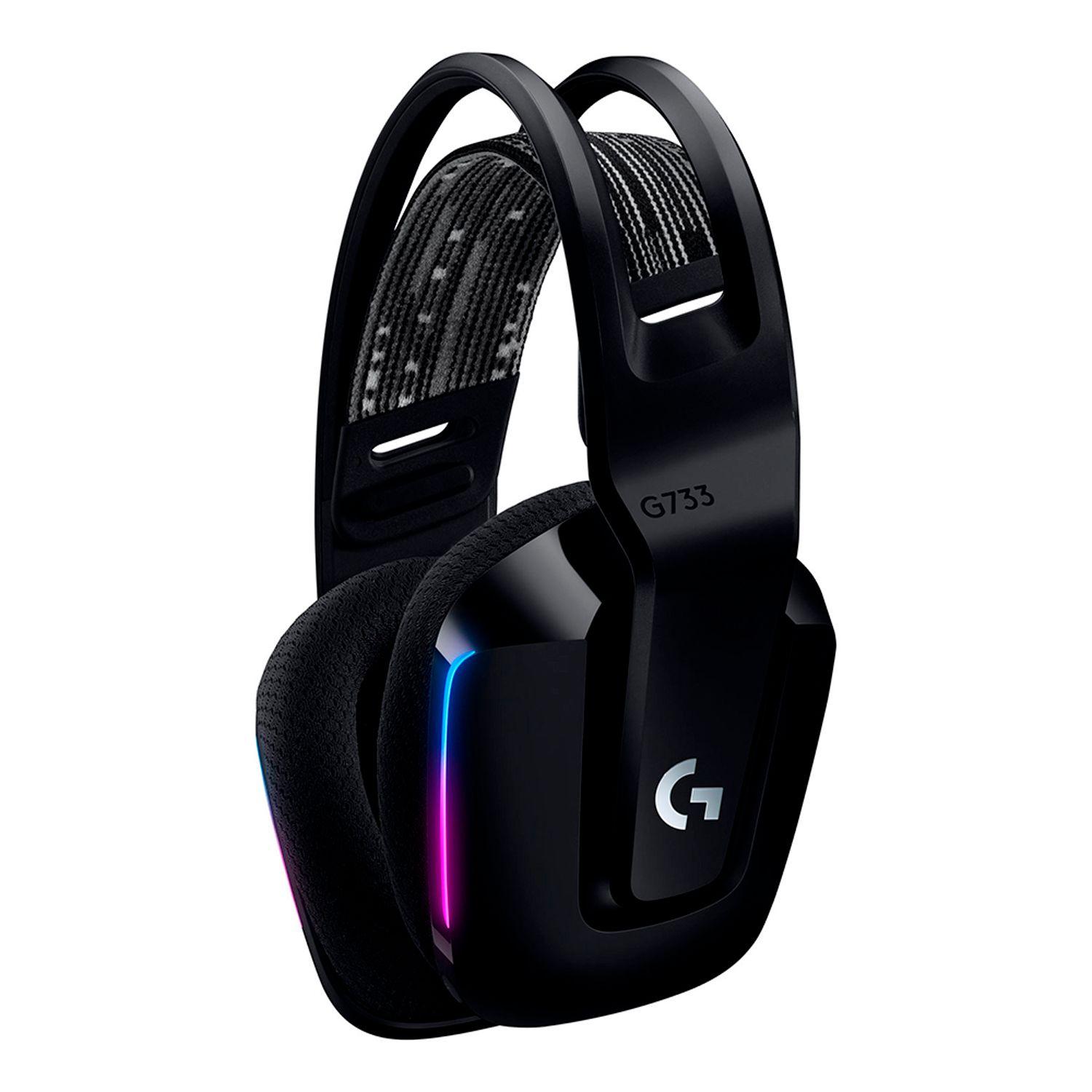 Audífonos Gamer Inalámbricos Logitech G733 Negro -crazygames-2
