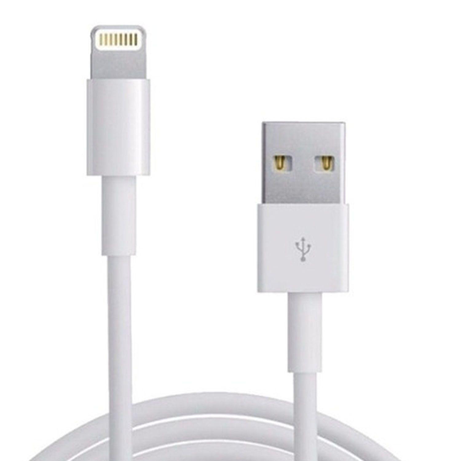 Cable Usb A Conector Lightning 1 Mts 100% Apple-0