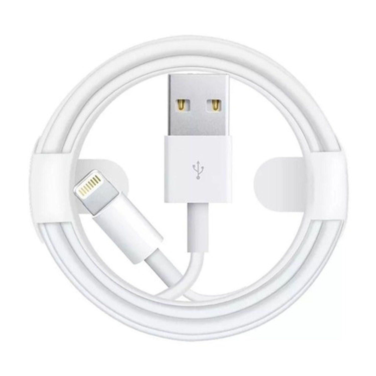 Cable Usb A Conector Lightning 1 Mts 100% Apple-1