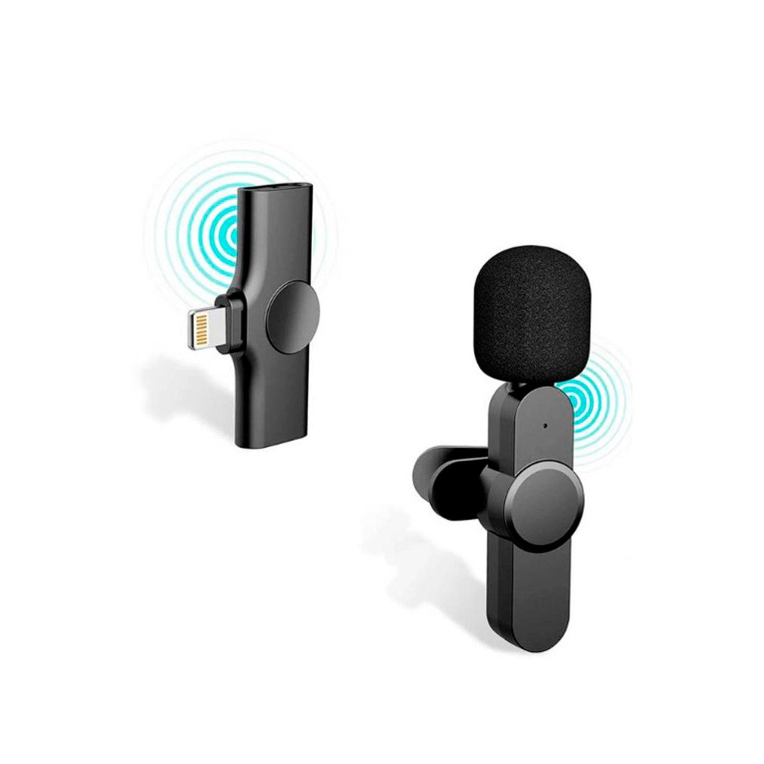 Micrófono Lavalier Inalambrico 2.4 Tipo-C Iphone/Android-1