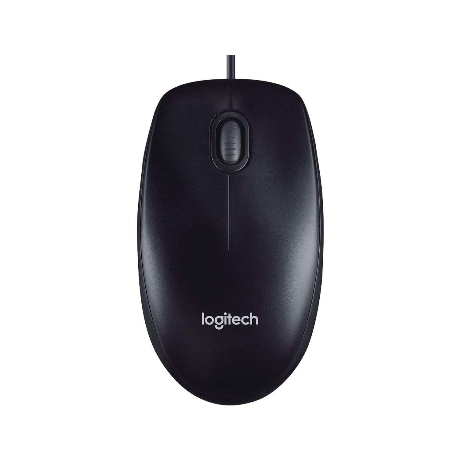 Mouse Logitech M90 Alambrico Negro-0