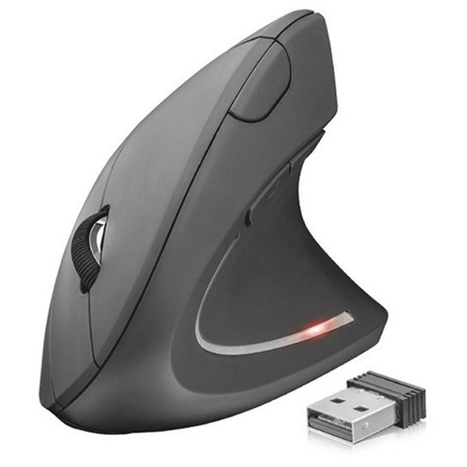 Mouse Vertical Ergonómico Inalámbrico Trust Verto BLACK-0