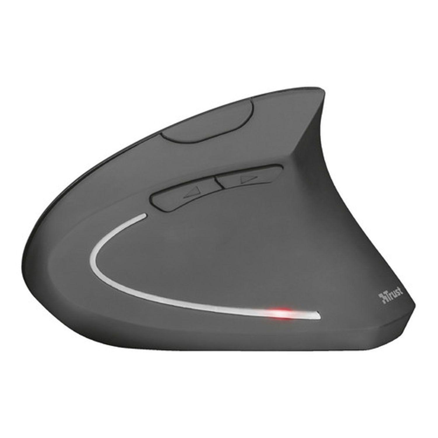 Mouse Vertical Ergonómico Inalámbrico Trust Verto BLACK-2