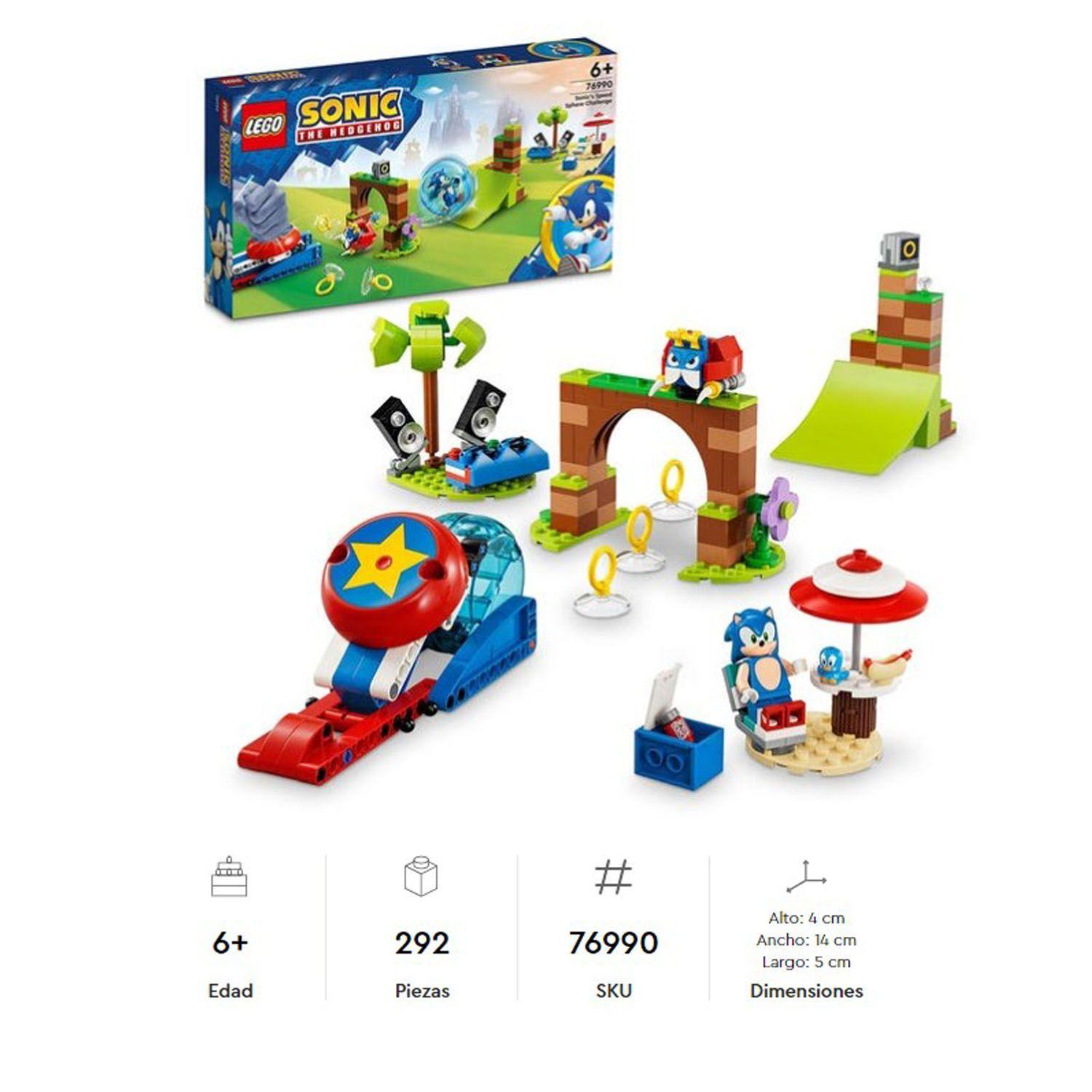 Lego Sonic: Desafio De La Esfera De Velocidad 76990-12