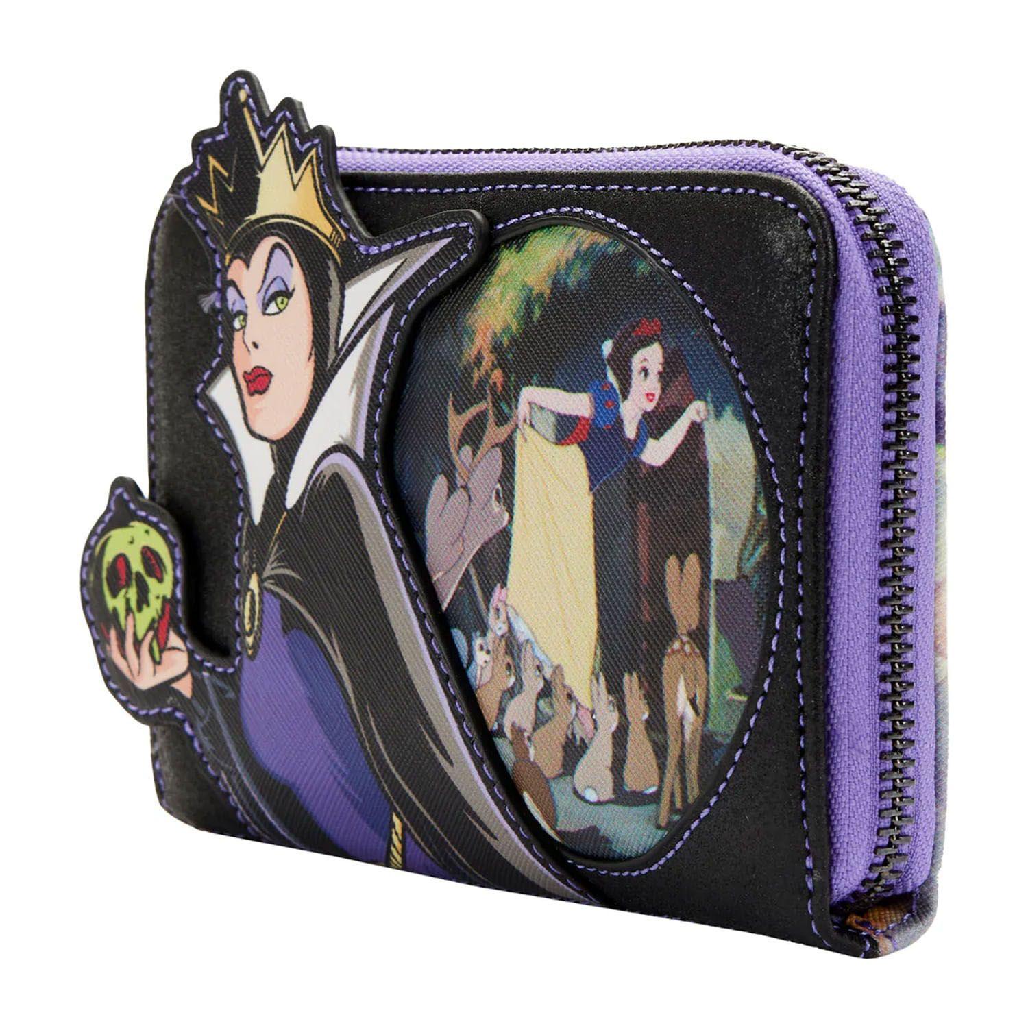 Billetera Loungefly Disney Evil Queen Villains Scenes-3