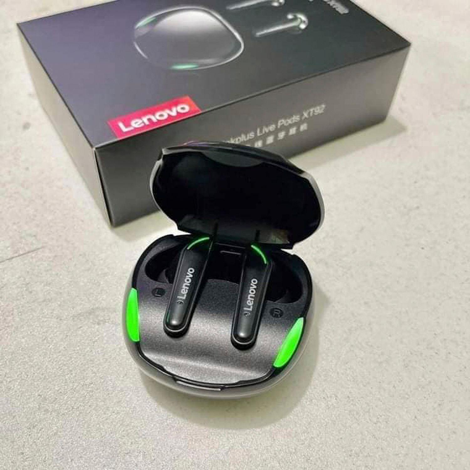 Audifono Gamer Baja Latencia Bluetooth 5.1 Lenovo XT92 Negro-2