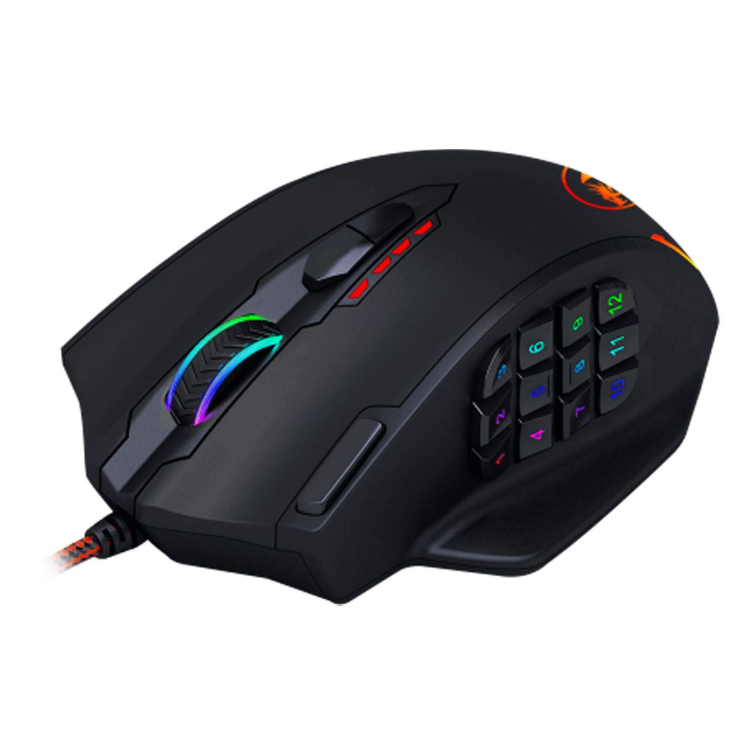 Mouse Gamer Redragon Impact M908 - 19 Botones-2