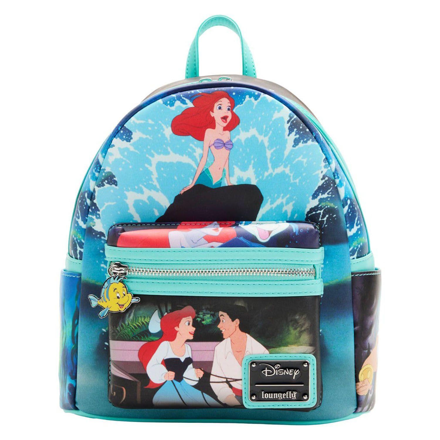 Mochila Loungefly Disney The Little Mermaid Princess Scenes-0