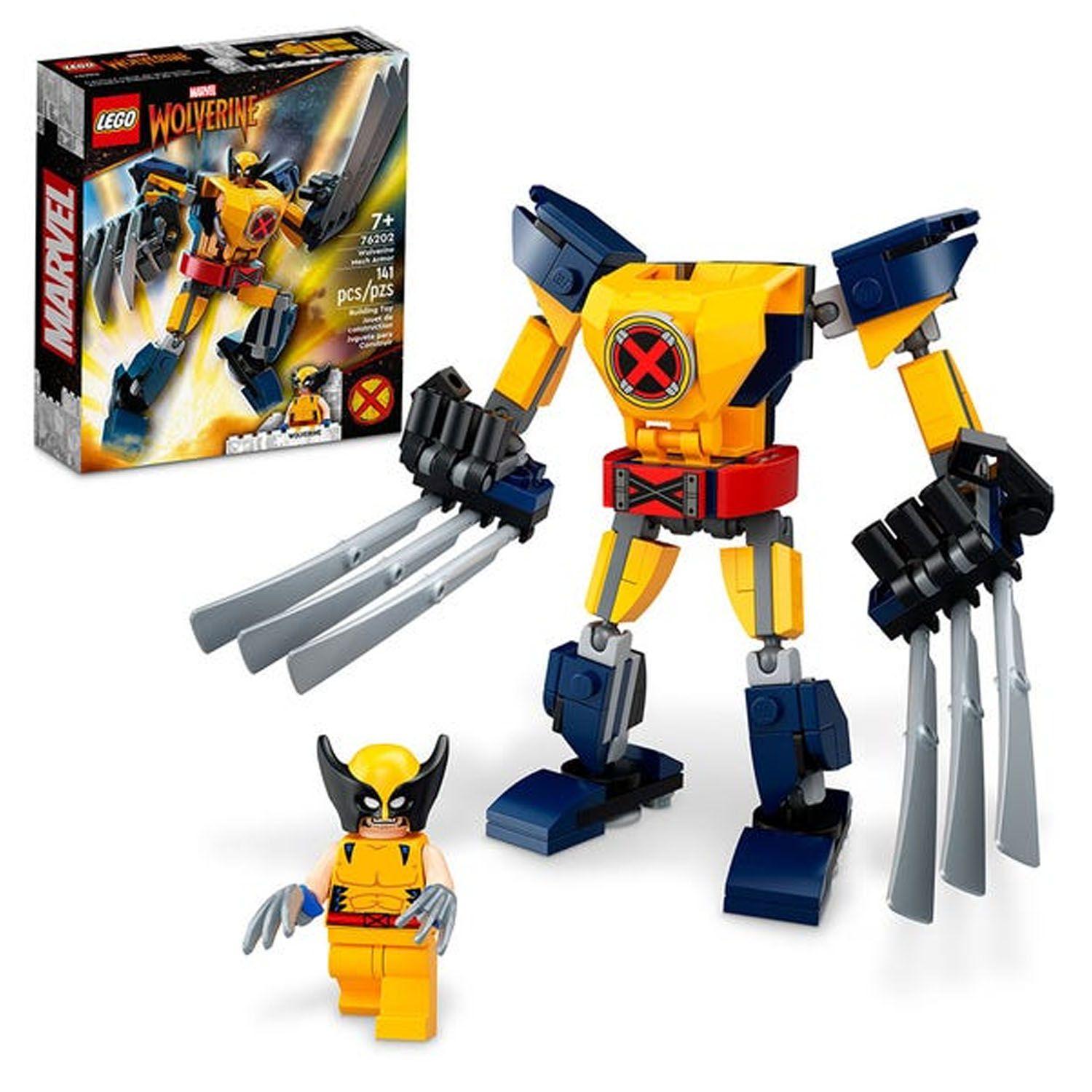 Lego Marvel Armadura Robotica De Wolverine 76202- Crazygames-0
