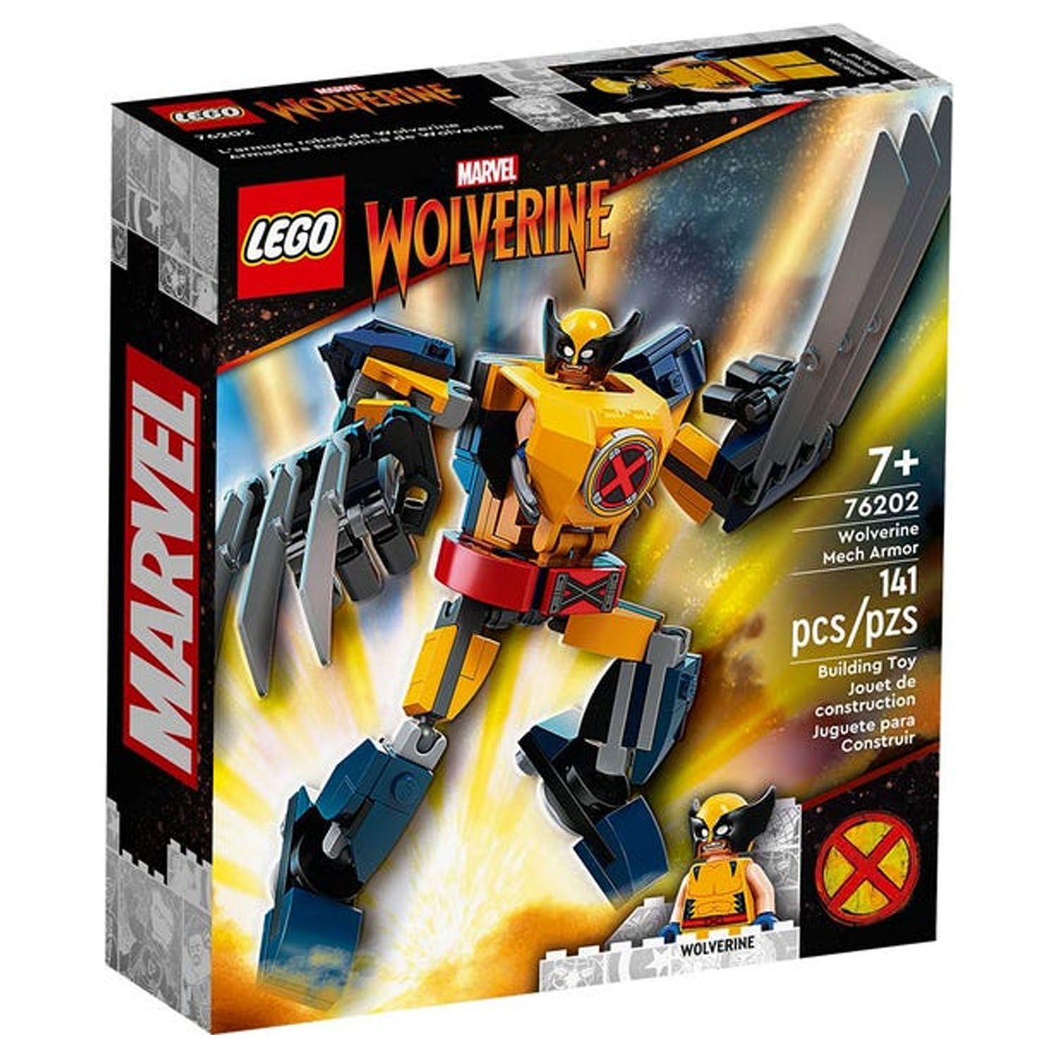Lego Marvel Armadura Robotica De Wolverine 76202- Crazygames-1