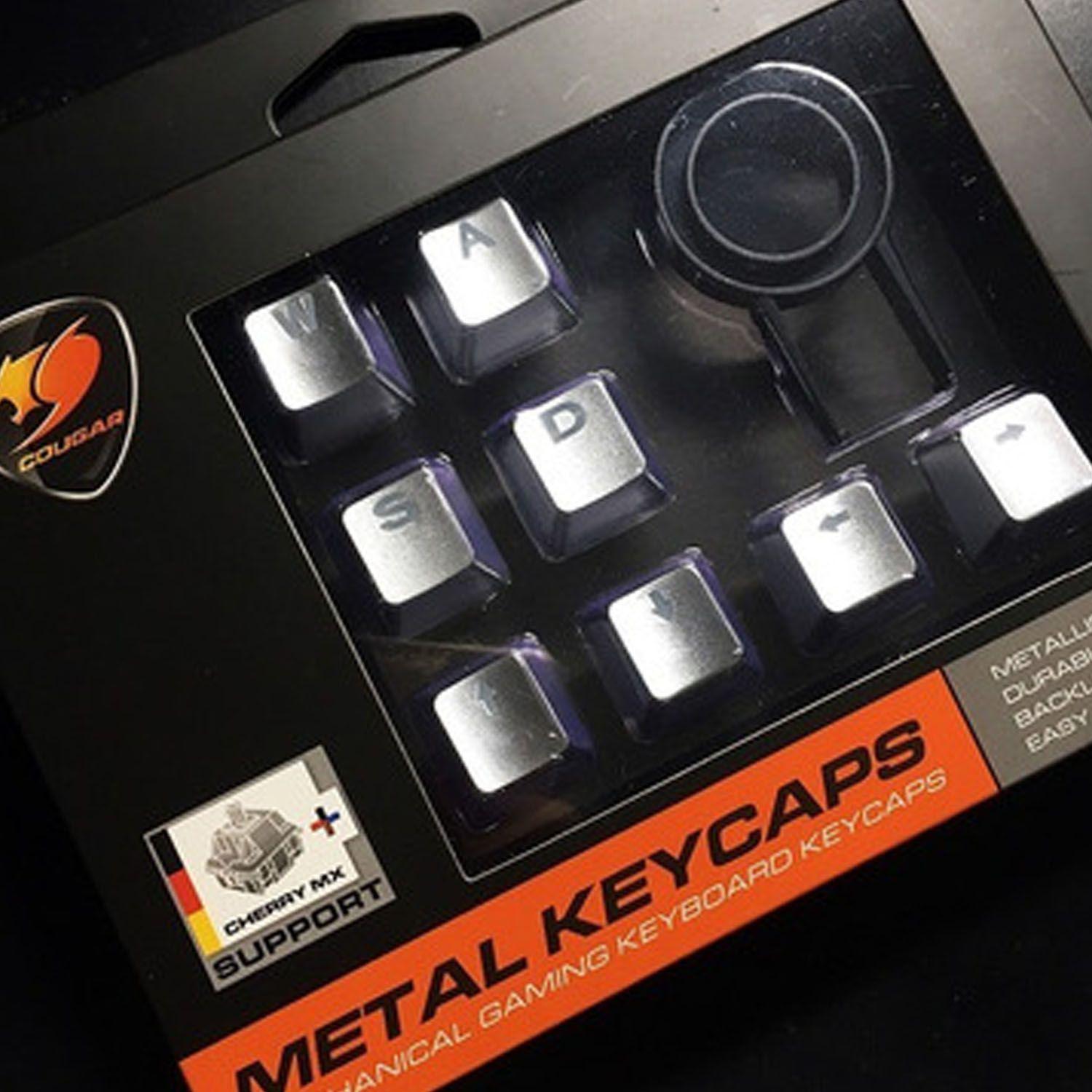 Kit De Teclas Gamer Cougar Metal Keycaps - Crazygames-2
