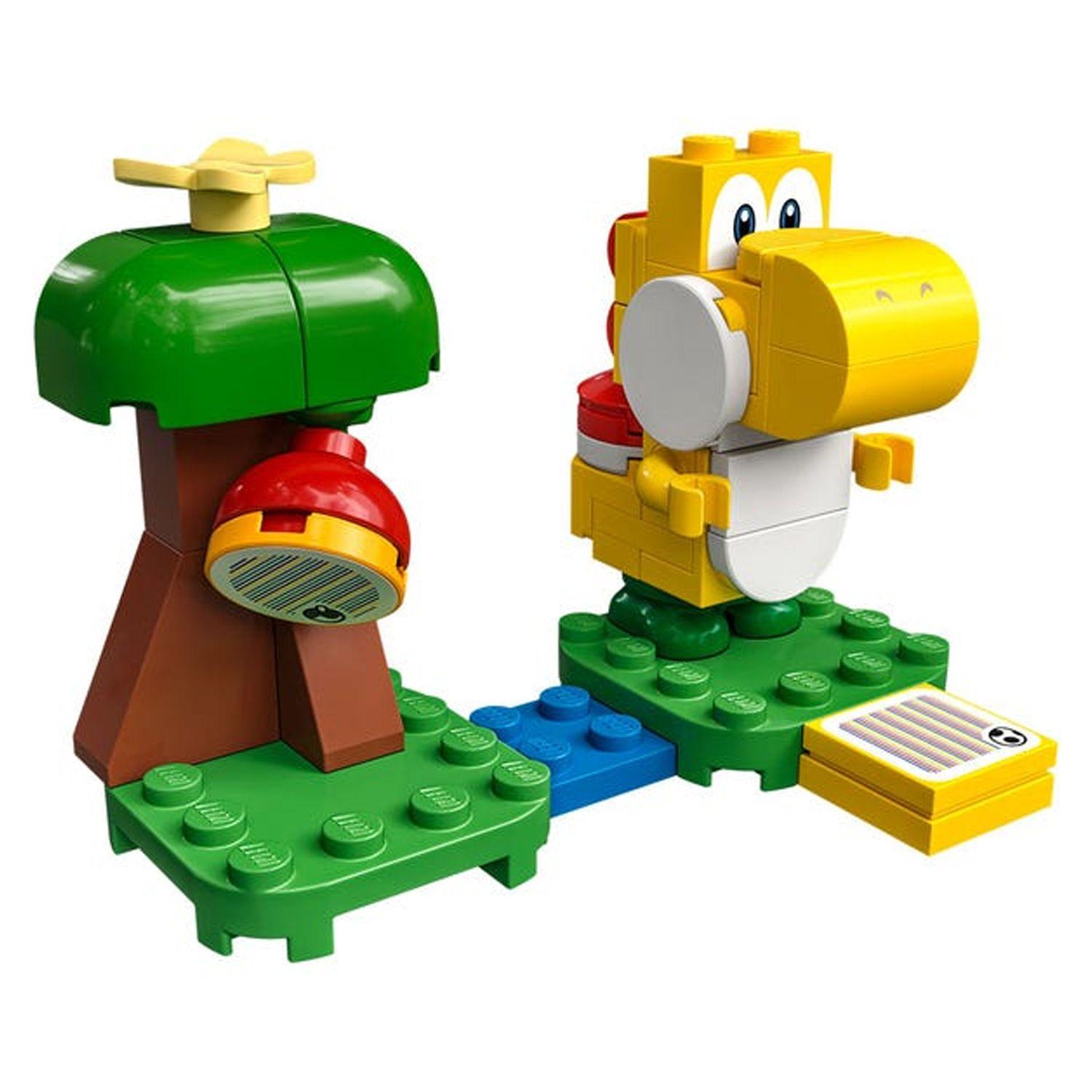 Lego Set de Expansión: Árbol de frutas de Yoshi Amarillo-2