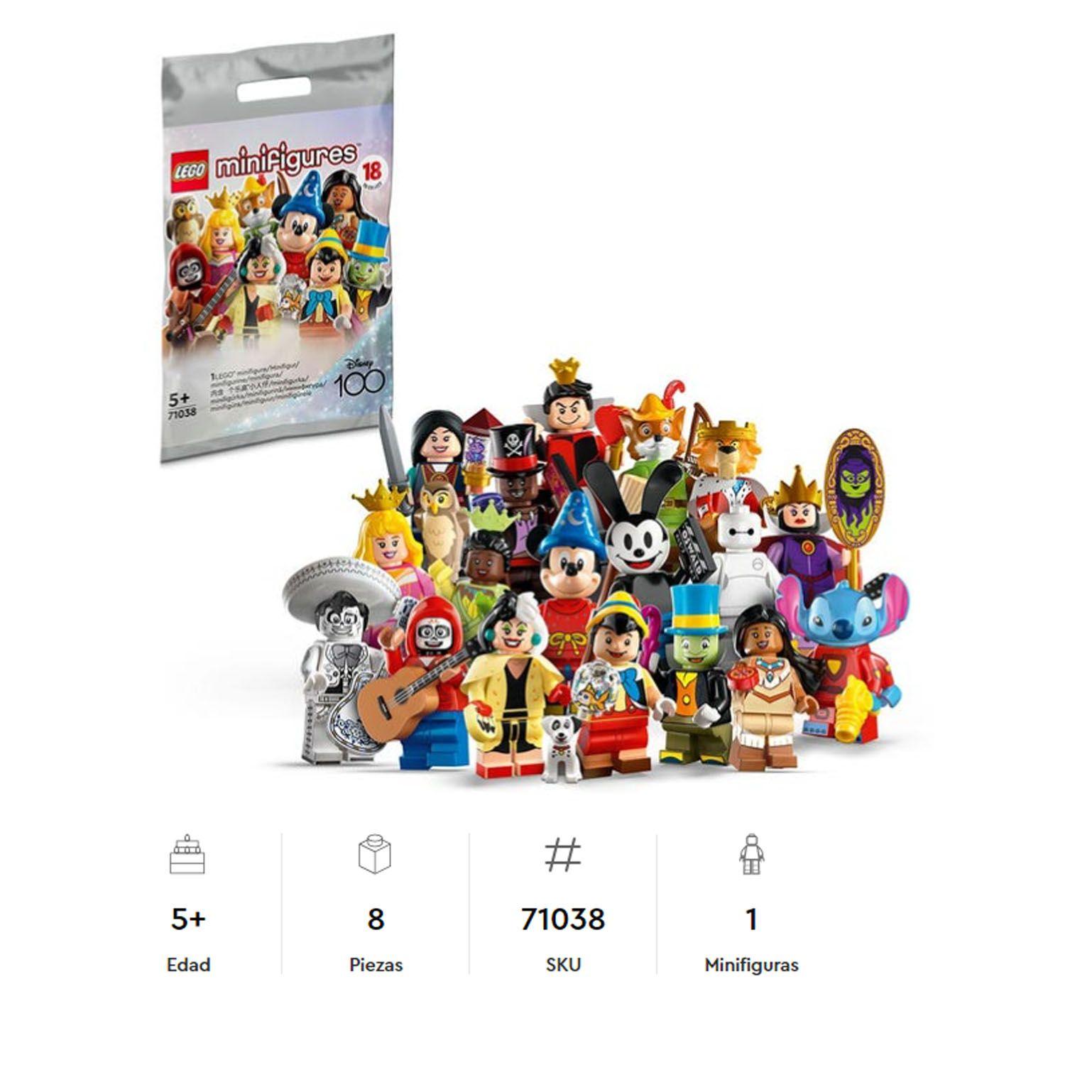 Lego Minifiguras: Edicion Disney 100 (1 minifigura armable)-7