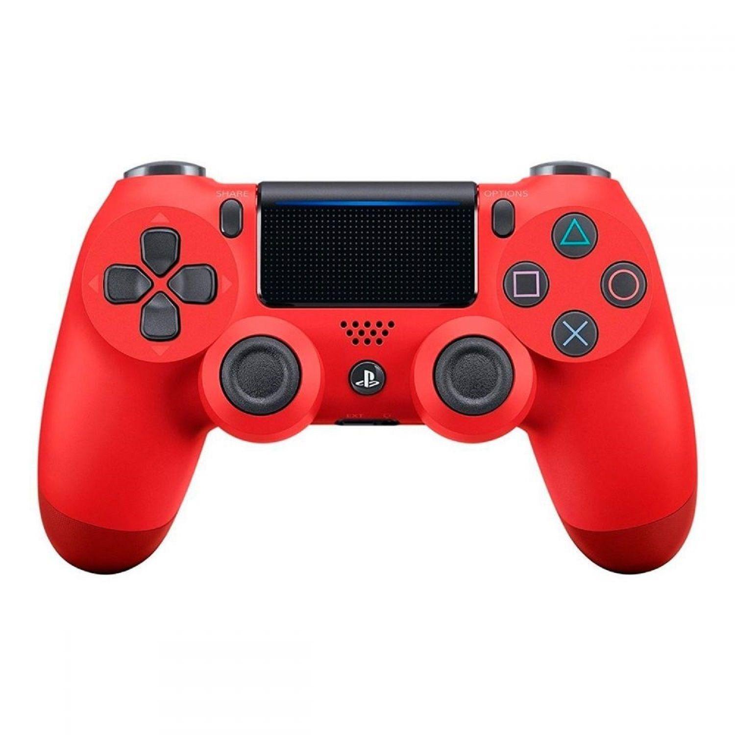 Control Joystick oficial Dualshock 4 Rojo- Crazygames-0