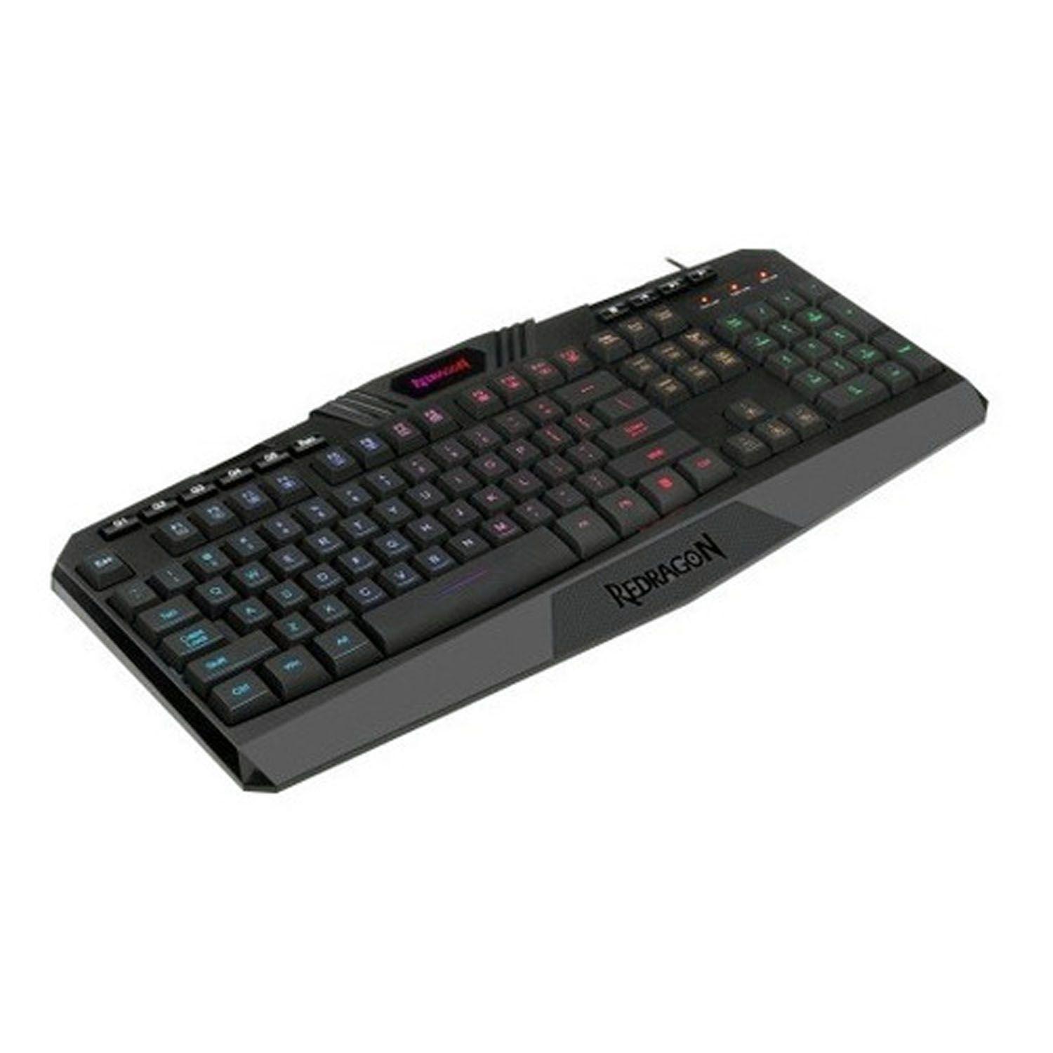 Teclado Membrana Redragon Harpe Pro Rgb - Crazygames-5