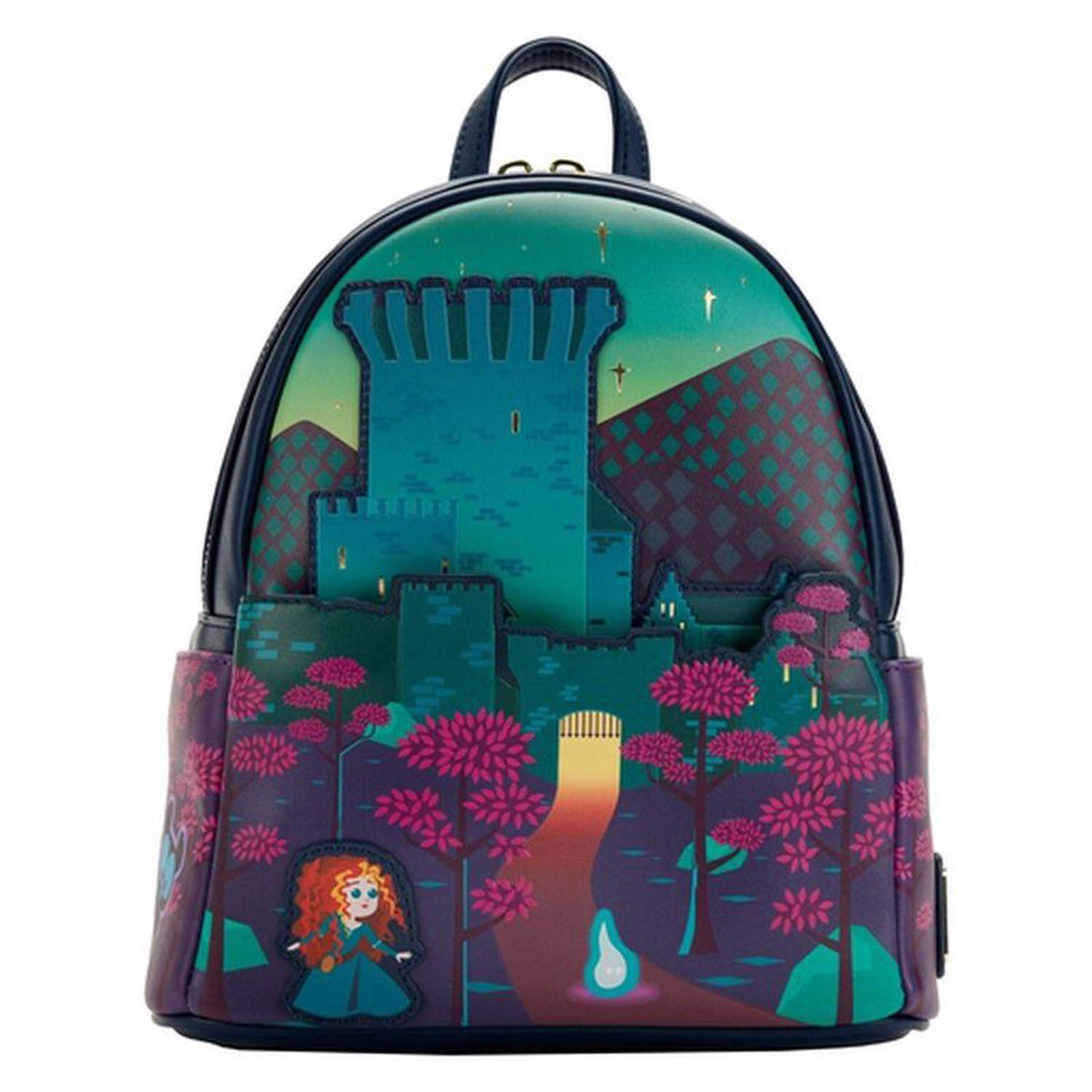 Mochila Loungefly Disney Brave Princess Castle-0