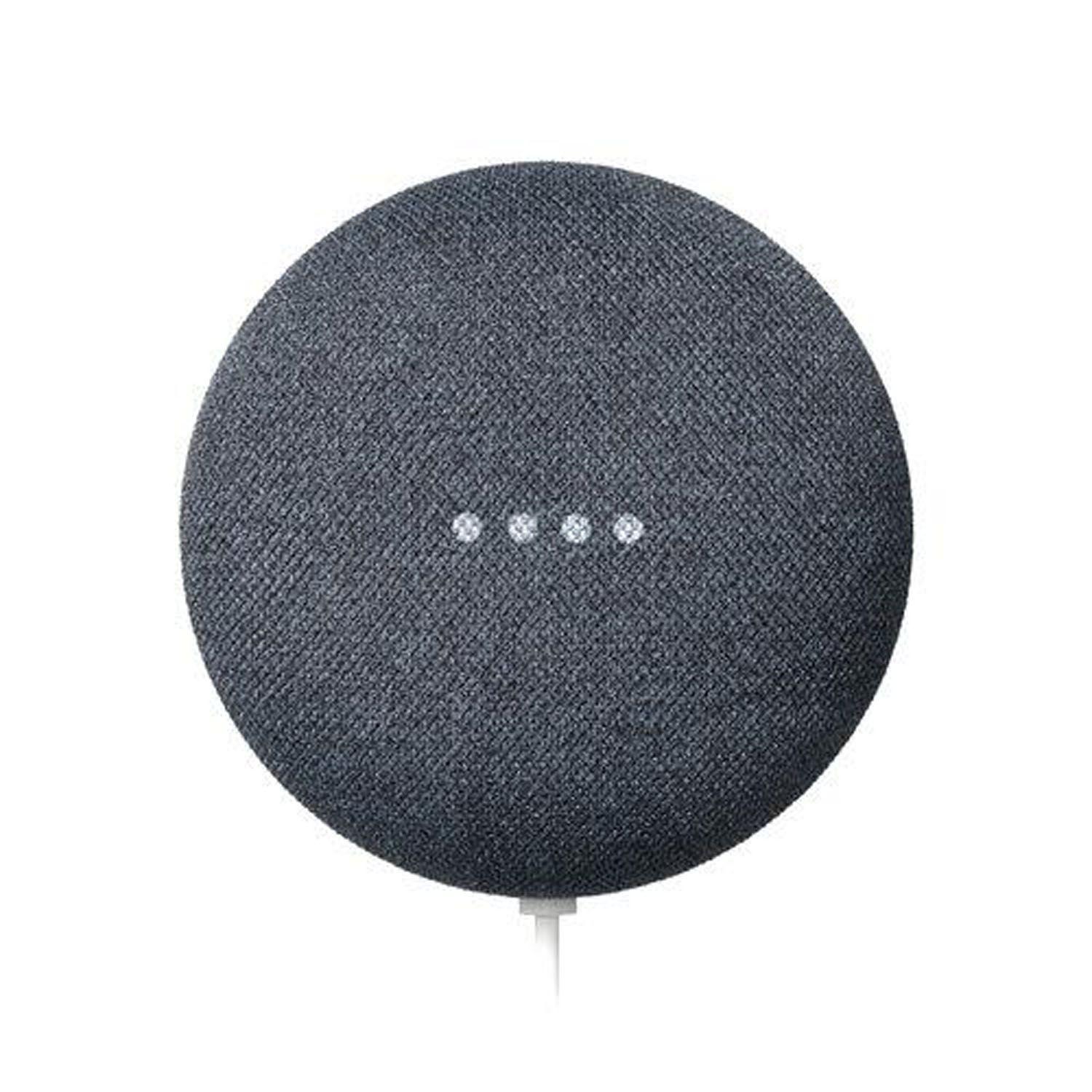 Google Nest Mini 2DA Gen Asistente de voz Negro - Crazygames-1