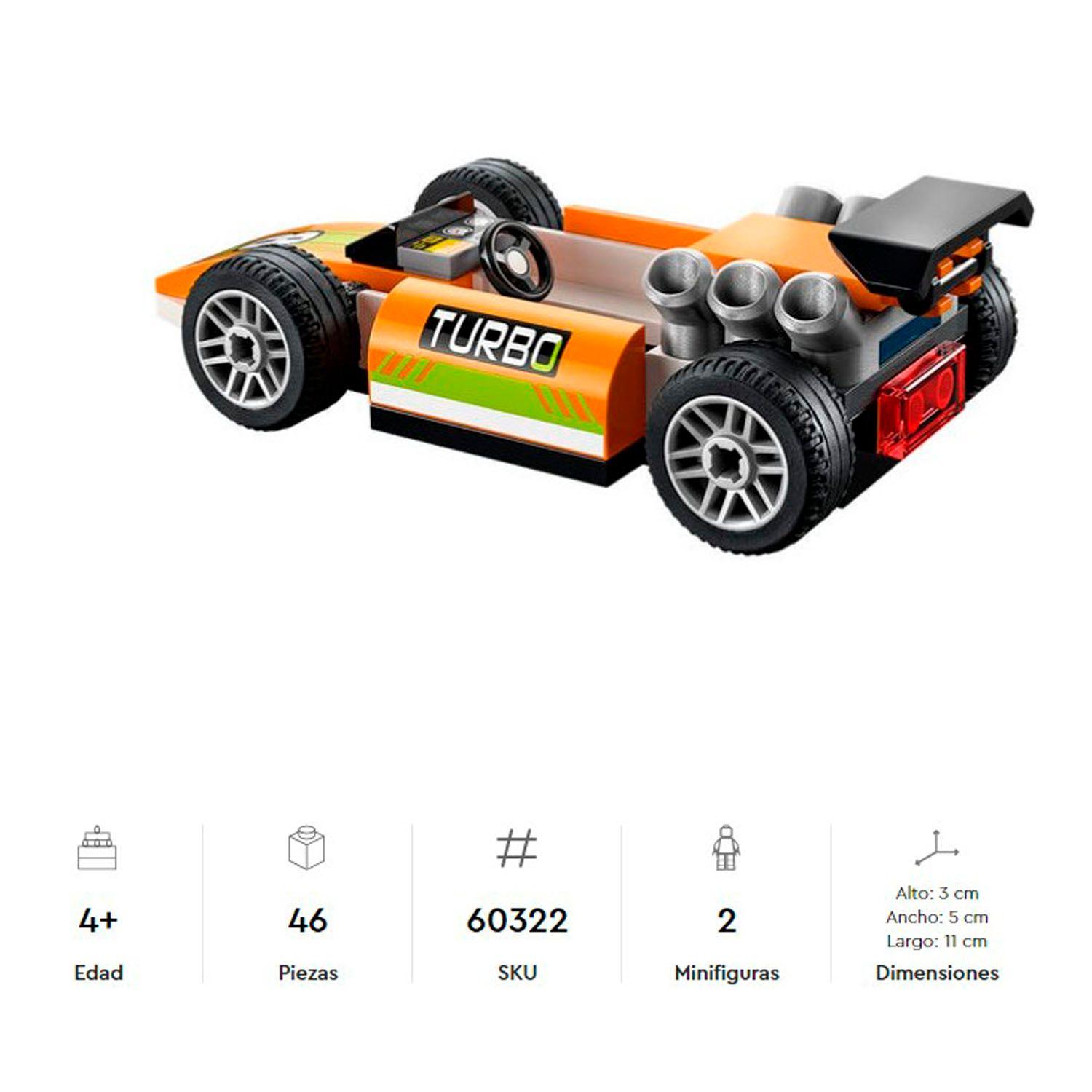 Lego City Autos De Carreras 60322 - Crazygames-4