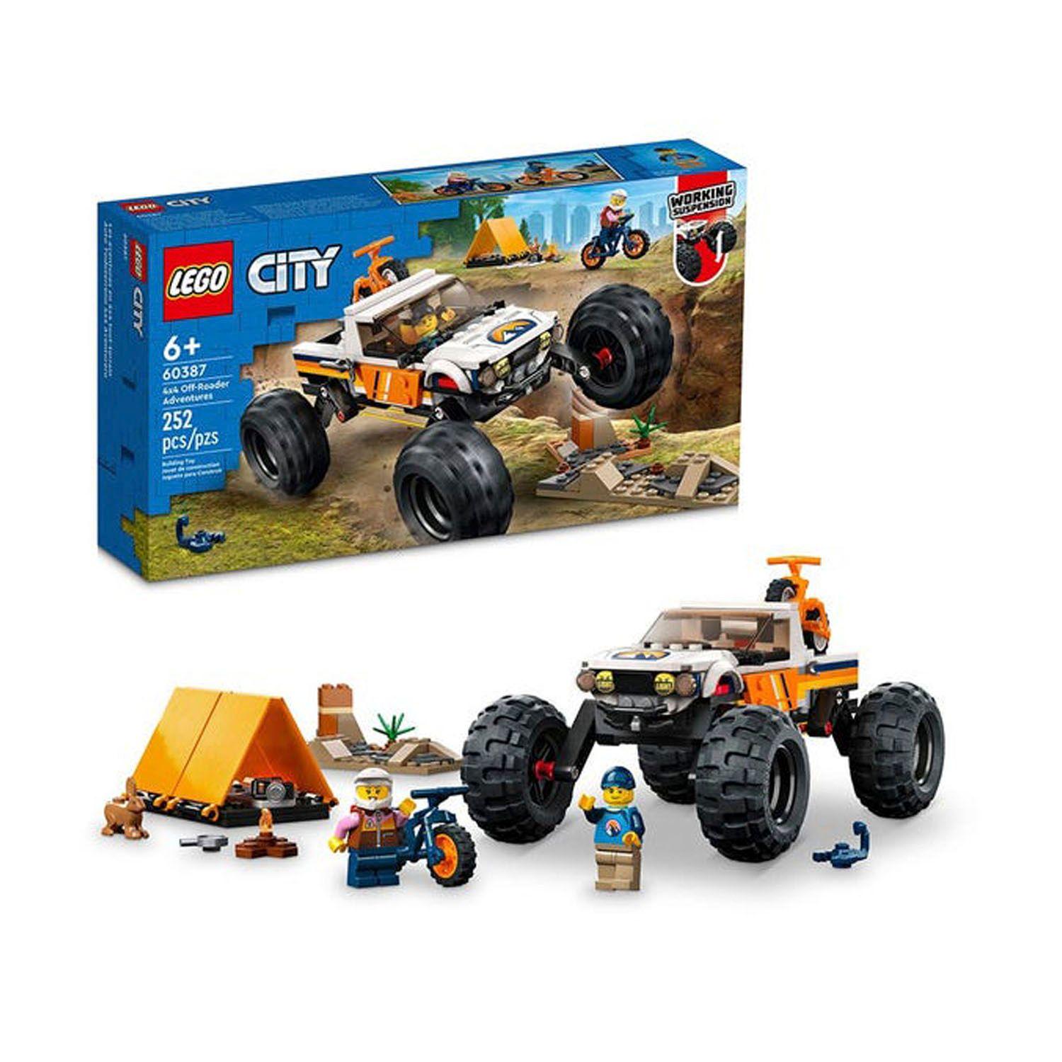 Lego City Todoterreno 4x4 Aventurero 60387 - Crazygames-0