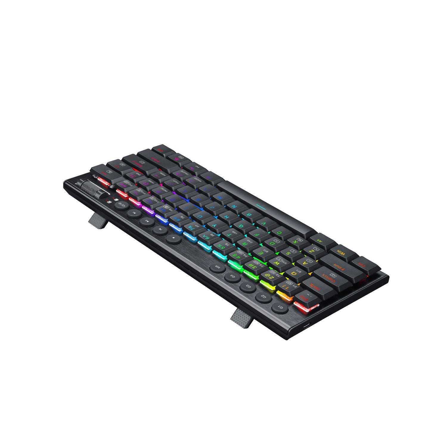 Teclado Mecánico Redragon Horus Mini 60% Cableado Sw Red Ing-2