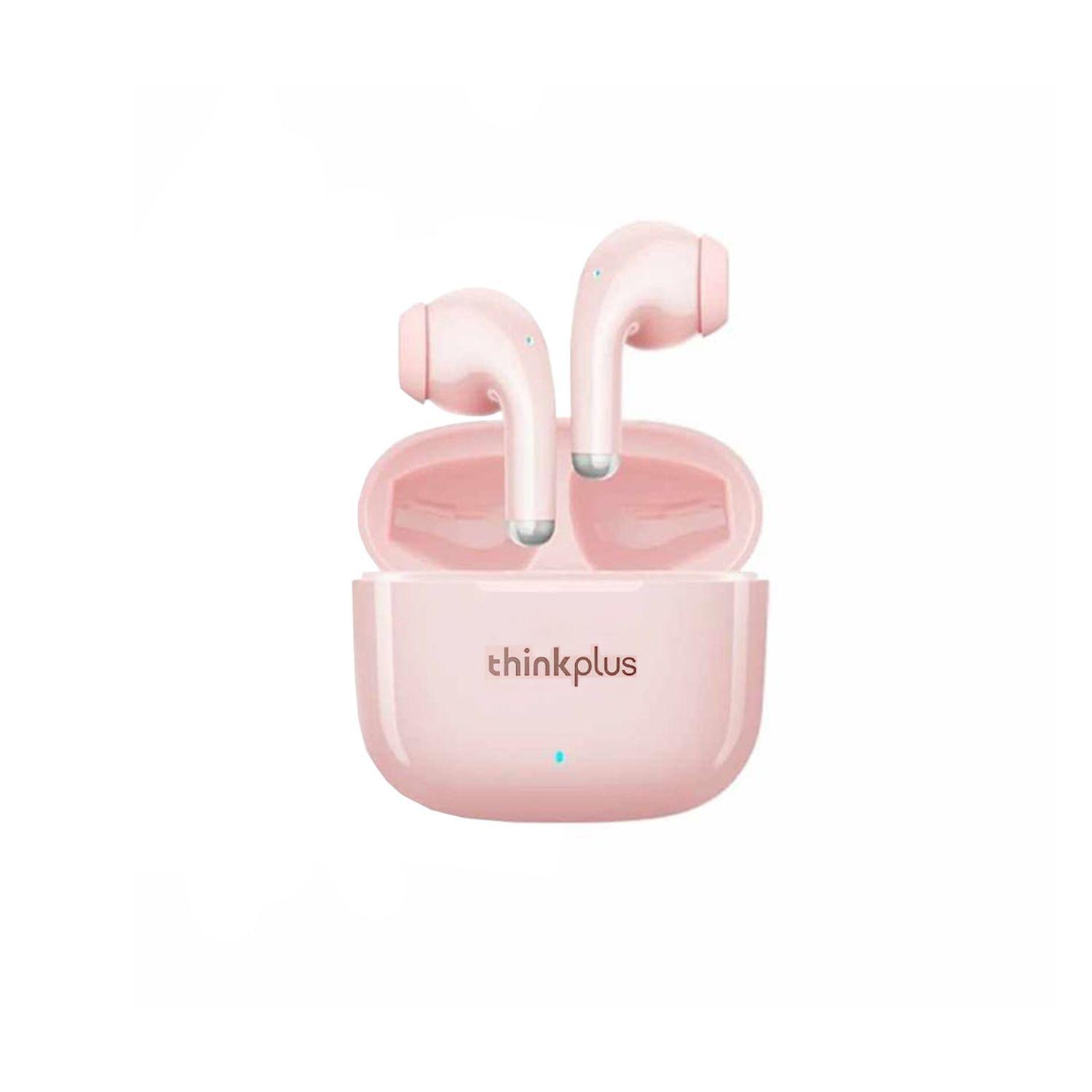 Audífono In Ear Bluetooth 5.3 Lenovo LP40 Pro Rosado-0