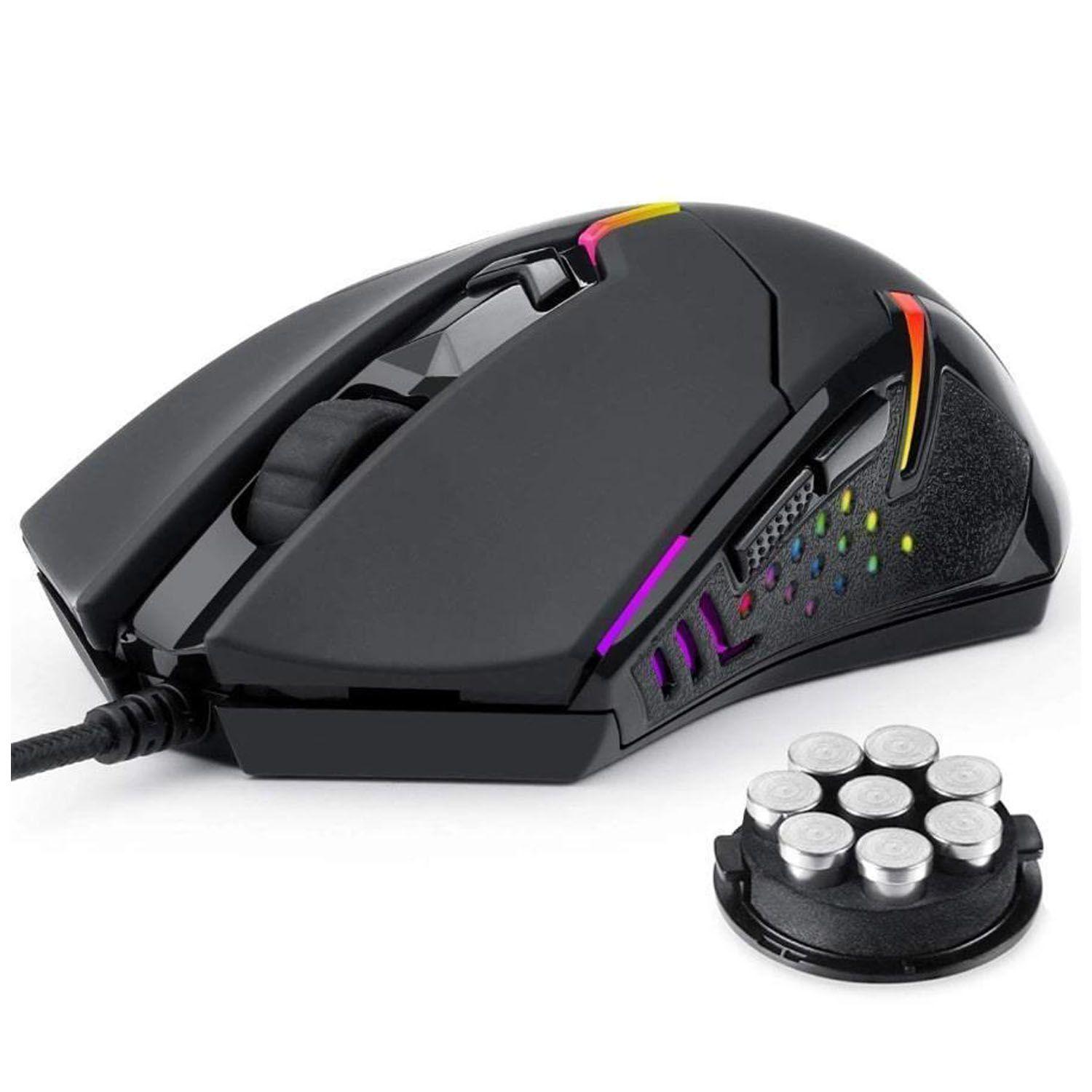 Mouse Gamer Redragon Centrophorus 2 Rgb M601rgb - Crazygames-3