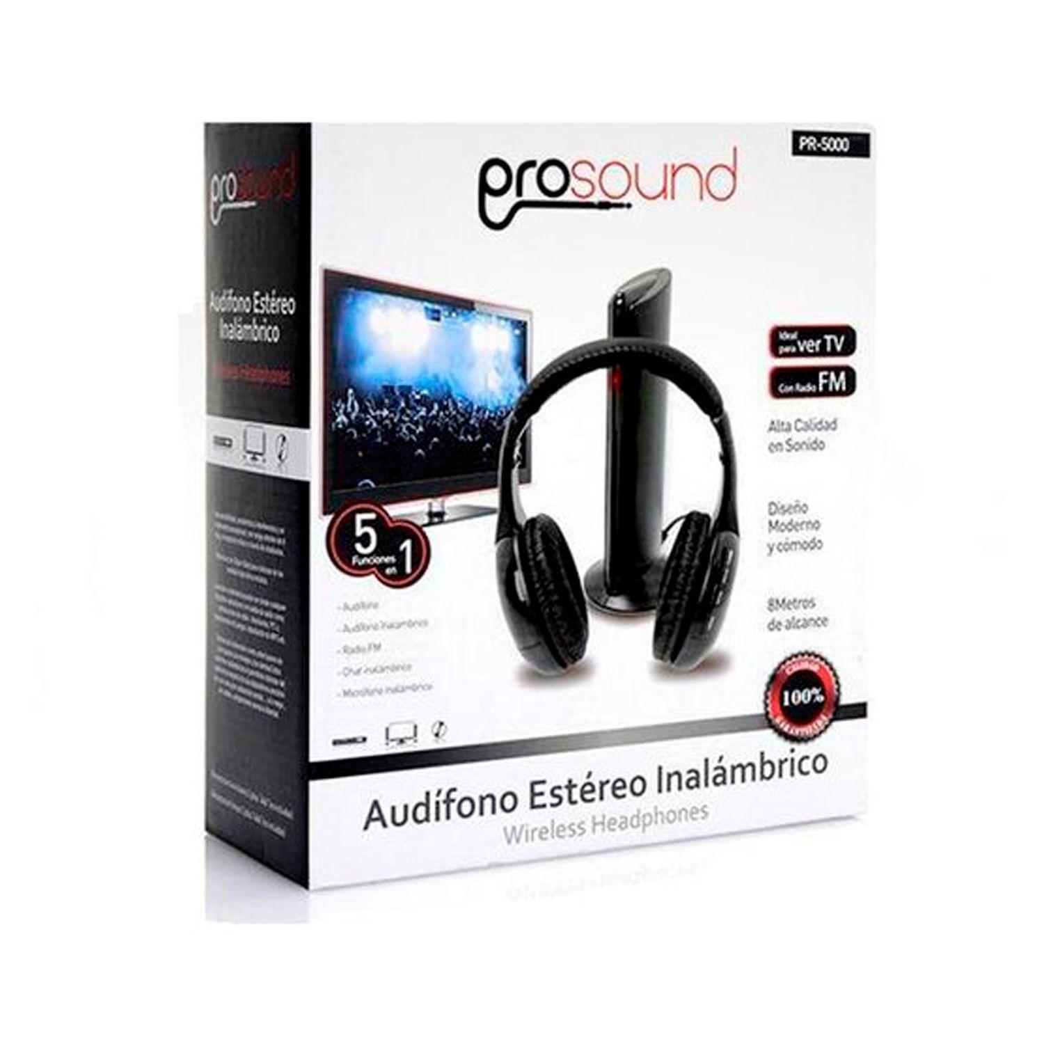 Audifono Inalambrico Para Tv Prosound Pr-5000 - Crazygames-1