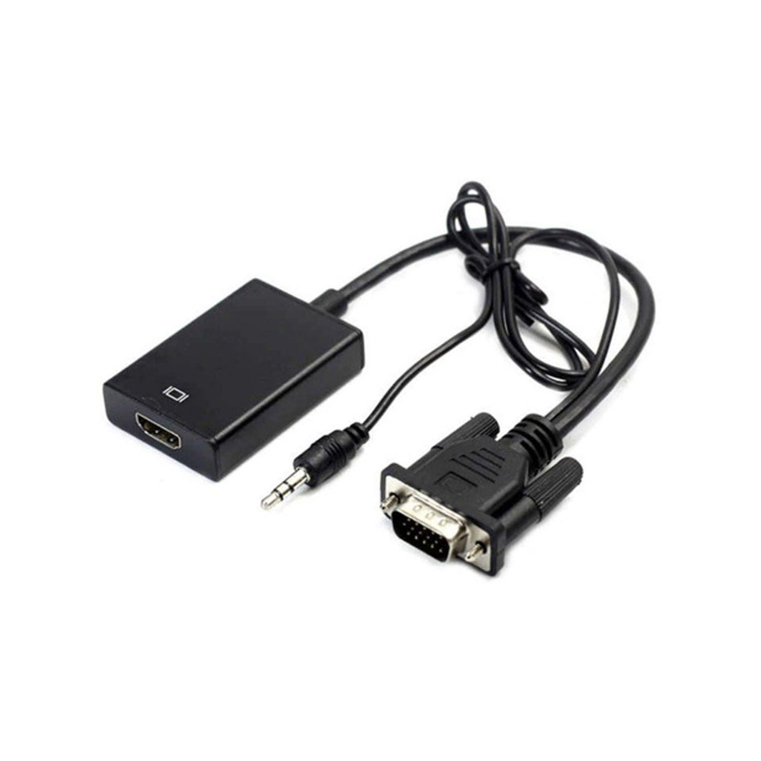 Adaptador Convertidor De Vga A Hdmi 08118- Crazygames-0