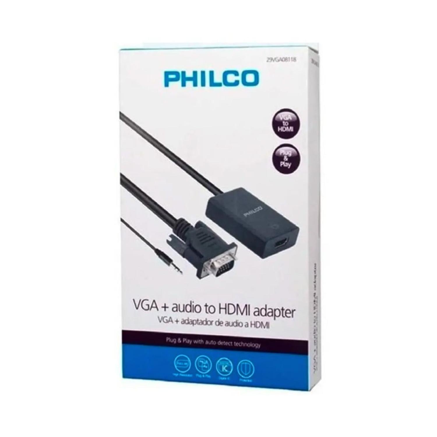 Adaptador Convertidor De Vga A Hdmi 08118- Crazygames-1