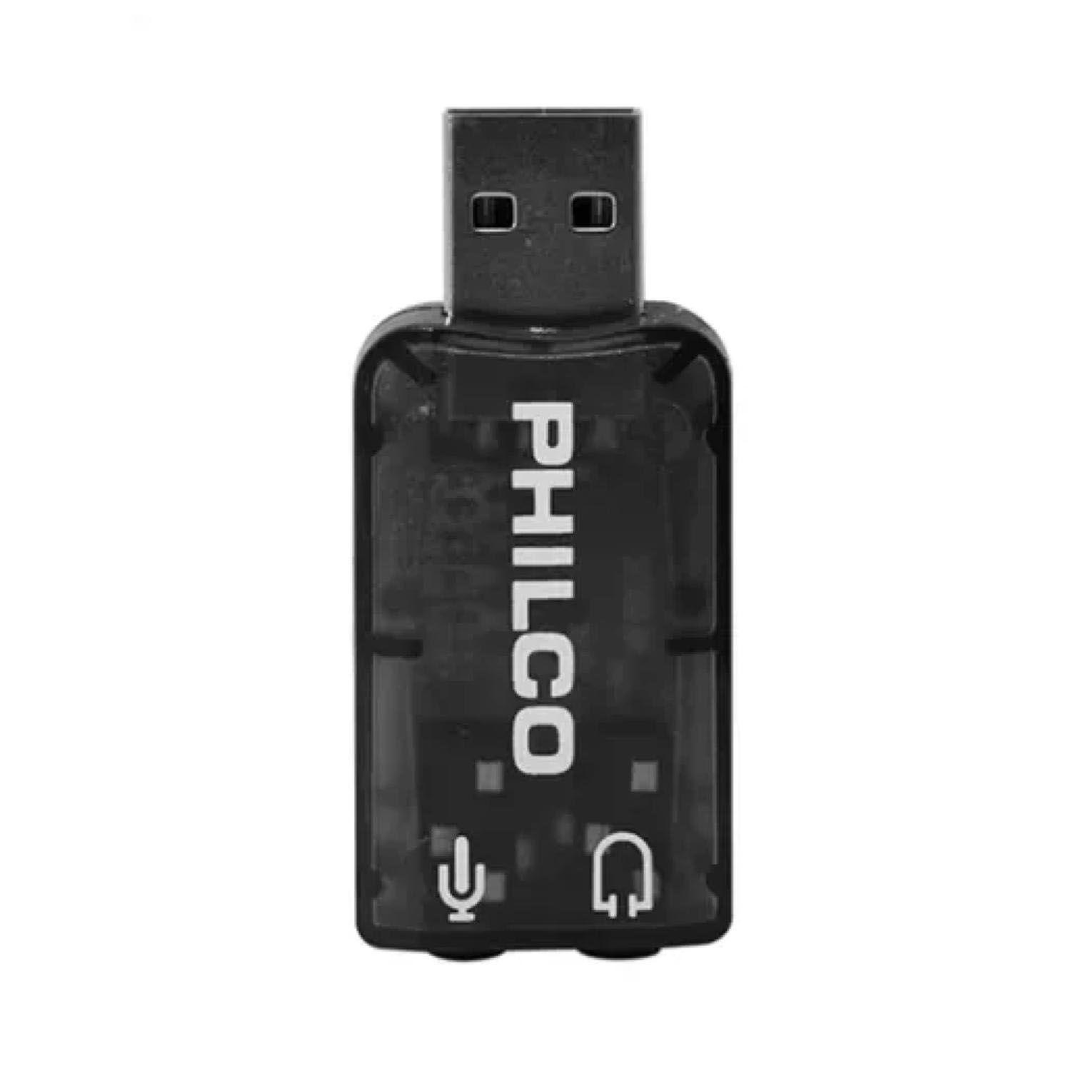 Tarjeta De Sonido Usb Philco Au 100-0