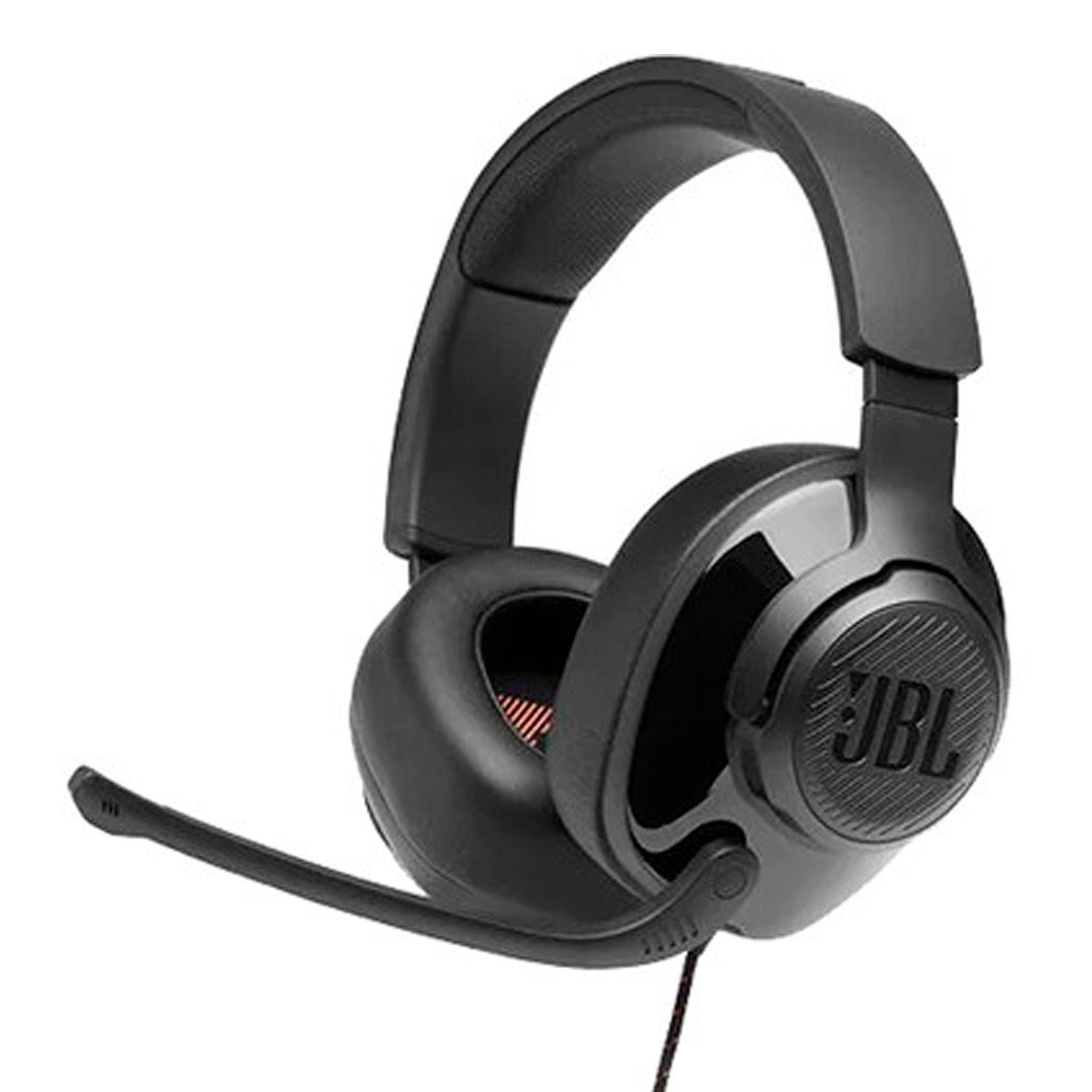 Audifonos Gamer JBL Quantum 300 Alambrico +Tarjeta de Audio-0