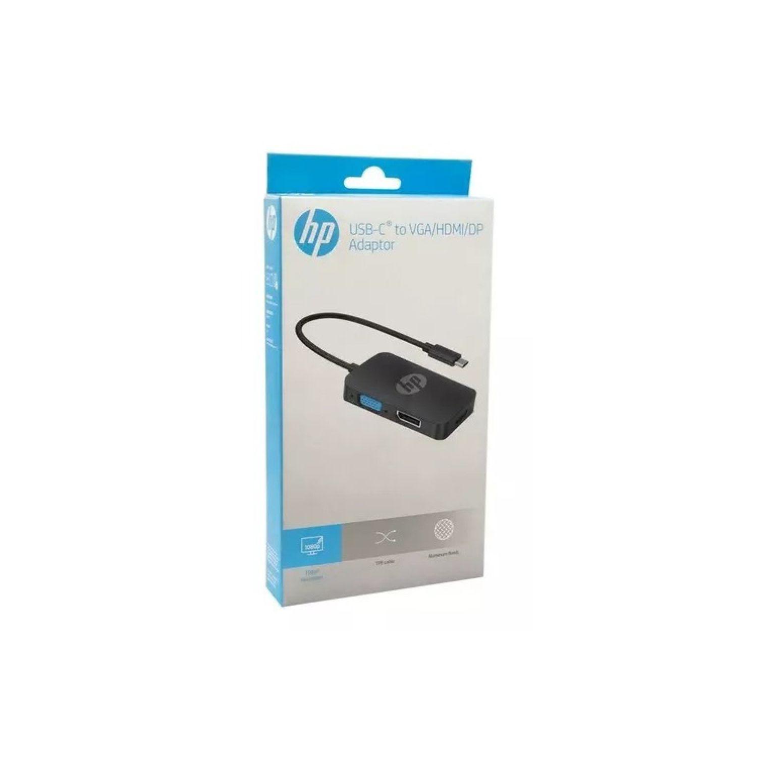 Adaptador Tipo C a HDMI / VGA / Display Port DHC-CT200-2
