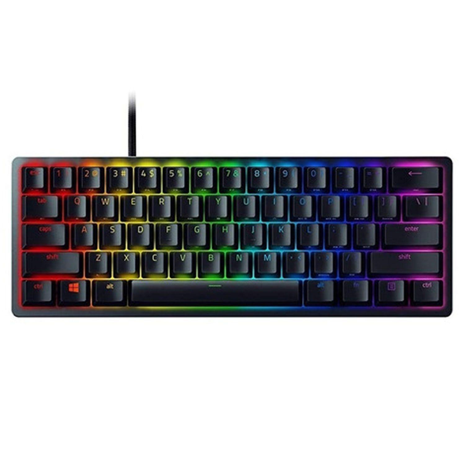 Teclado Mecanico Razer Huntsman Mini Black Ingles Sw Purple-0