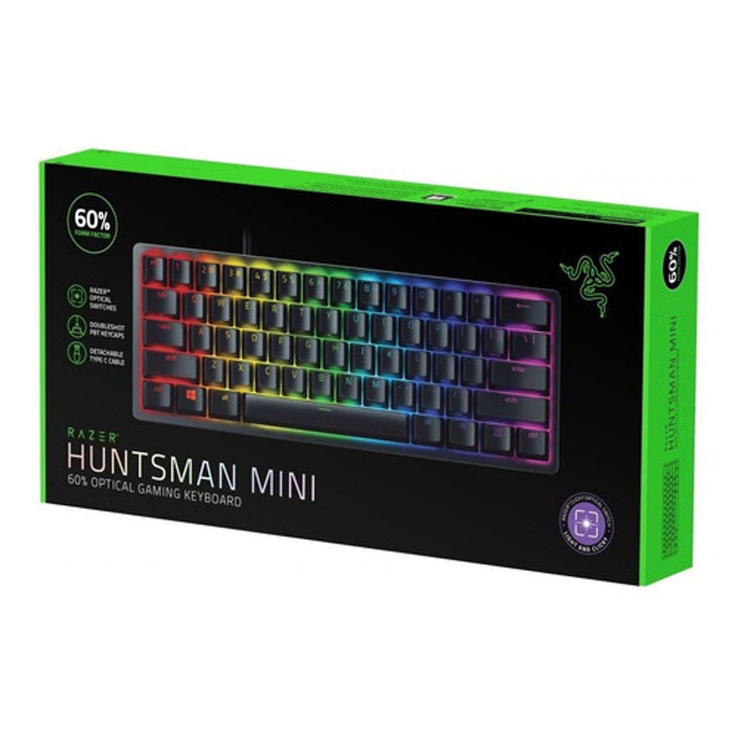 Teclado Mecanico Razer Huntsman Mini Black Ingles Sw Purple-3