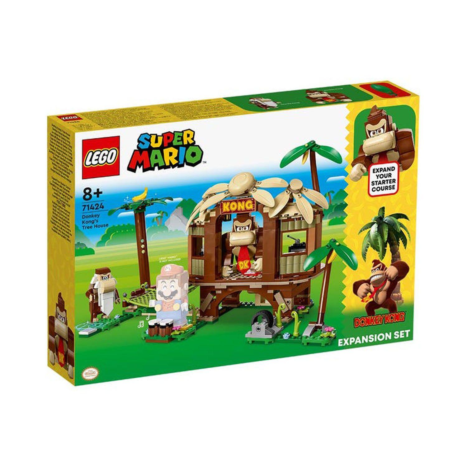 Lego Mario Set Expansion Casa Del Arbol De Donkey Kong 71424-1