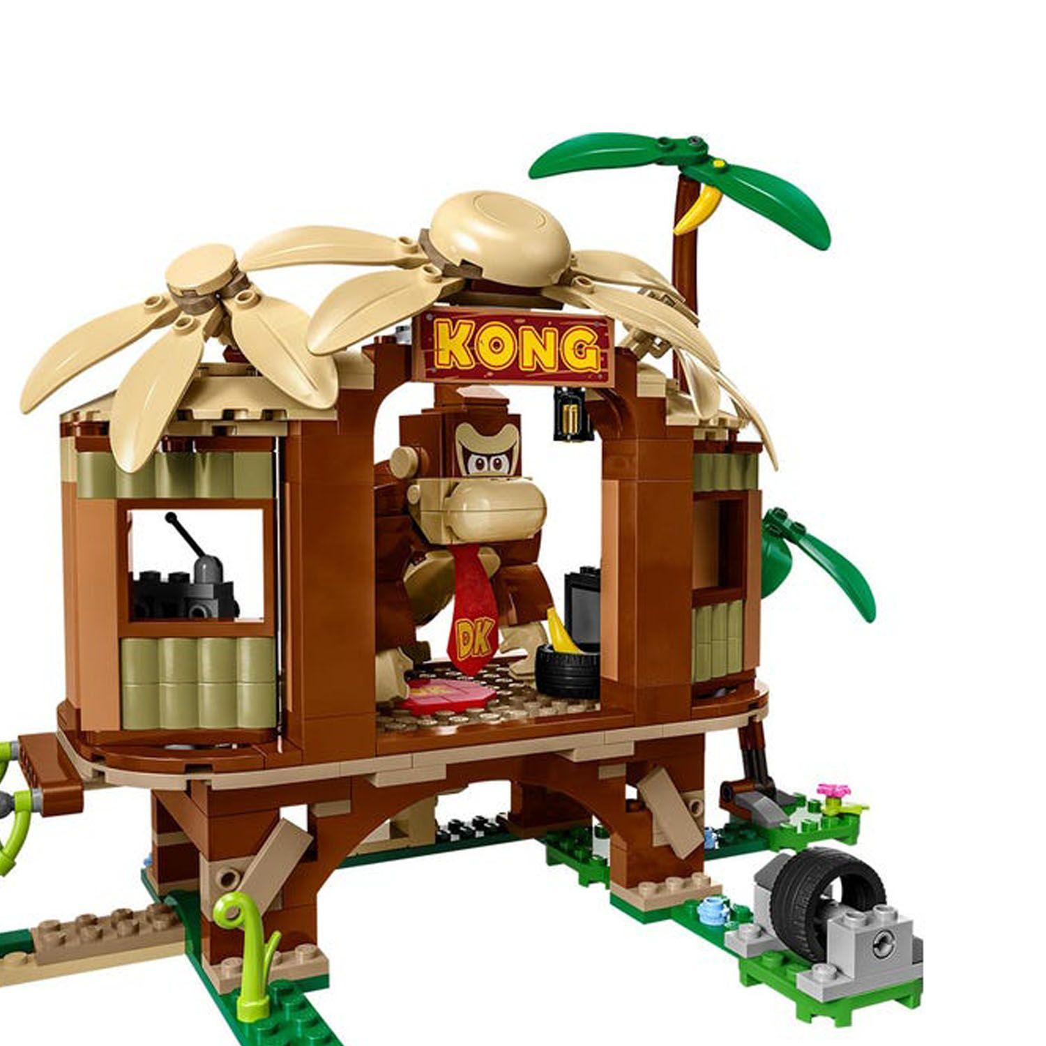 Lego Mario Set Expansion Casa Del Arbol De Donkey Kong 71424-4