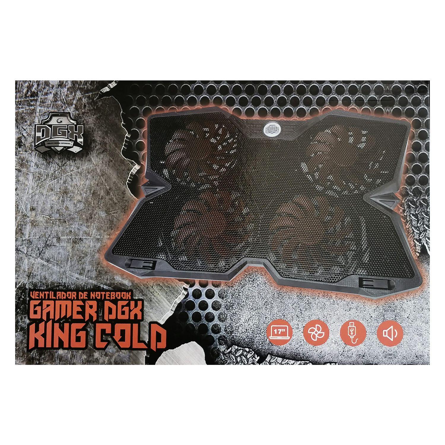 Base Ventilador Para Notebook Gamer Dgx King Cold 340010-1