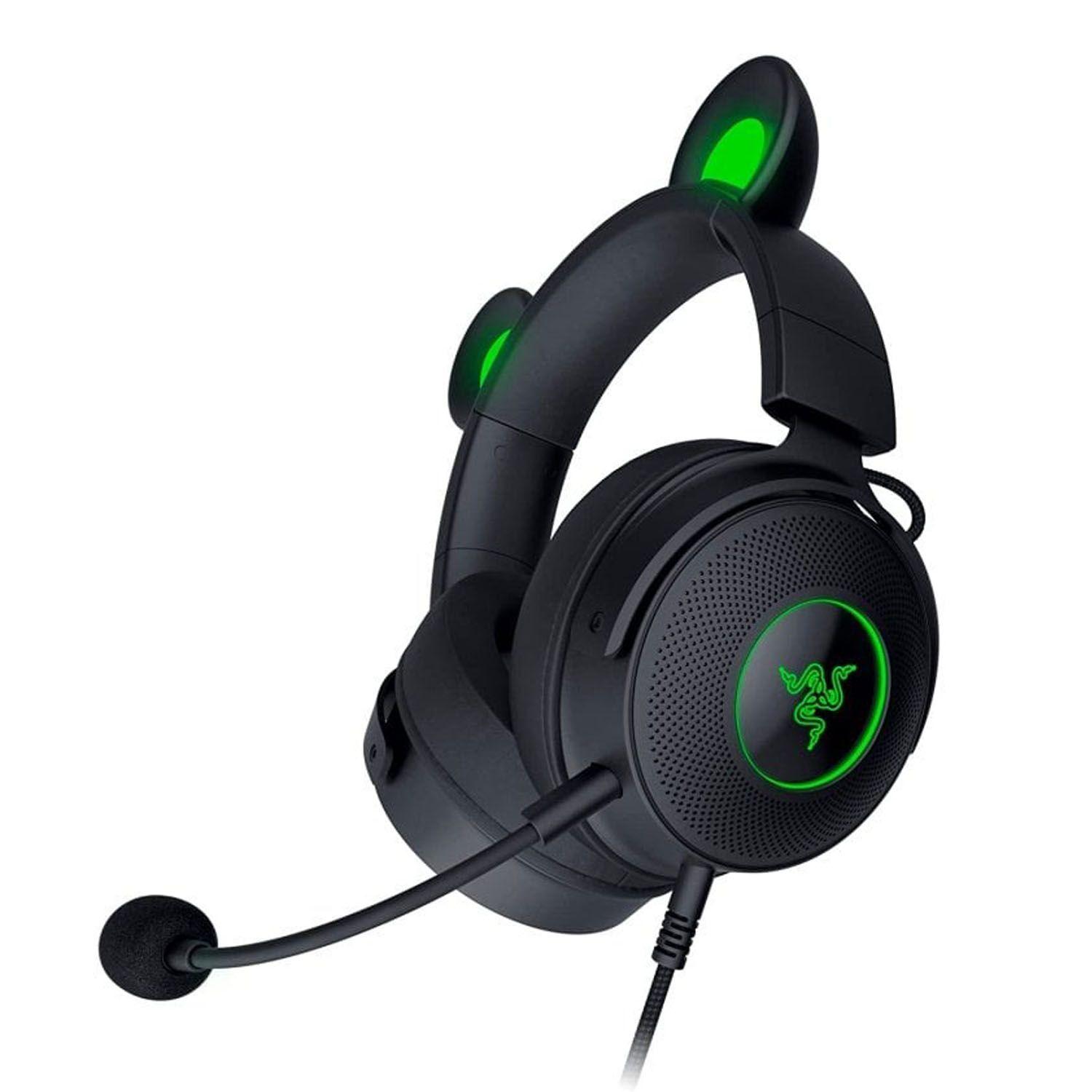 Audifono Gamer Razer Kraken Kitty V2 Pro Black - Crazygames-3