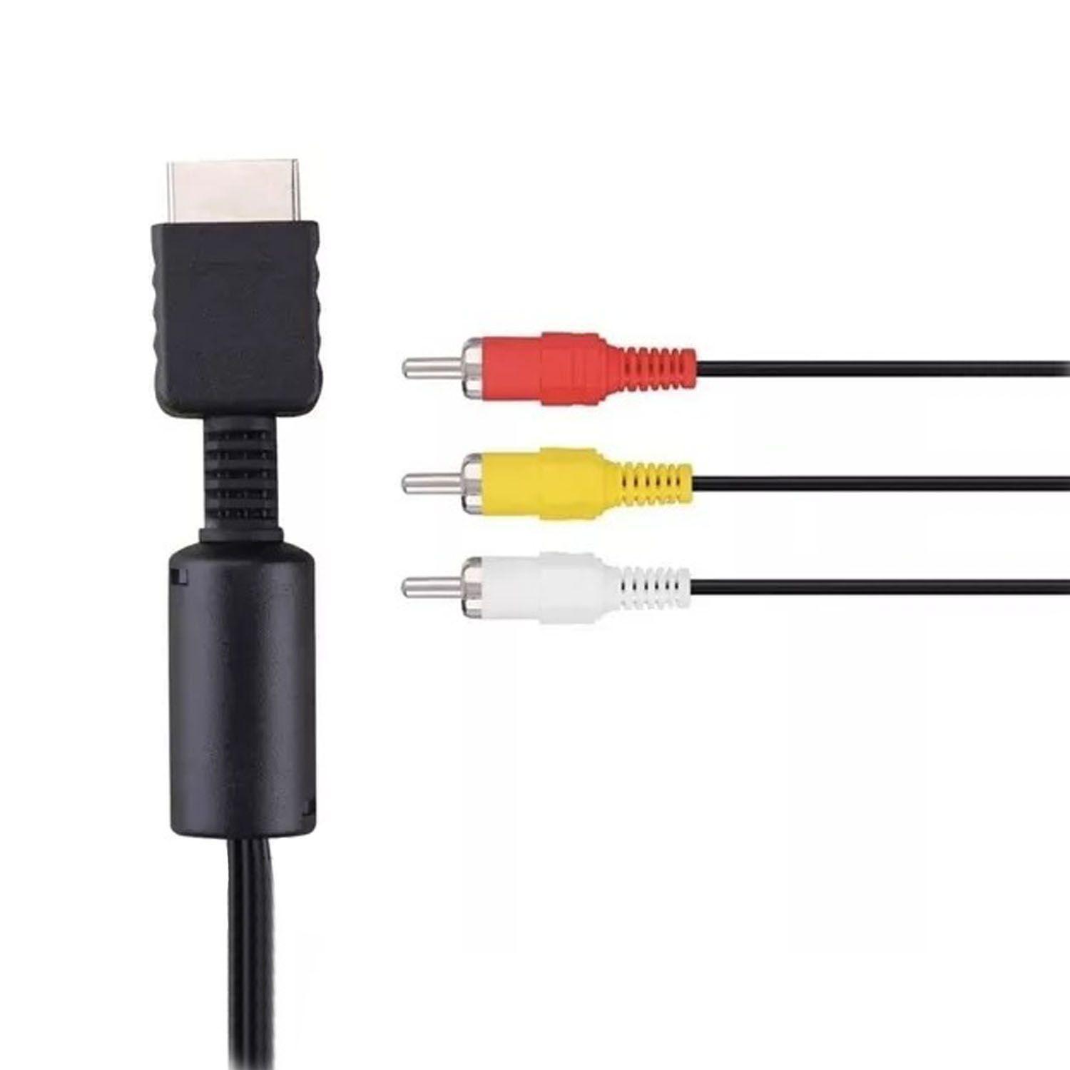 Cable Audio Y Video Compatible Con Consolas Psx/ps2/ps3-2