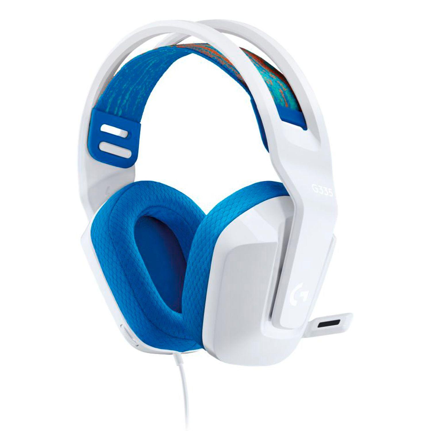 Audífonos Gamer Logitech G Series G335 White - Crazygames-1