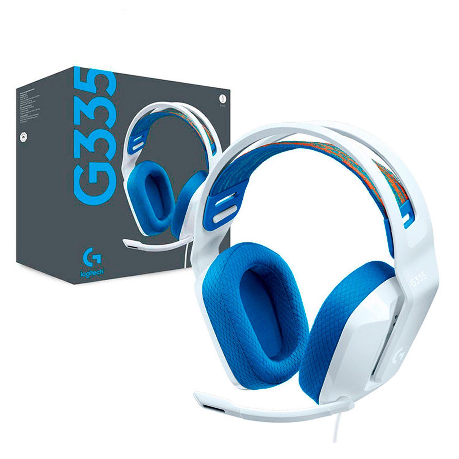 Audífonos Gamer Logitech G Series G335 White - Crazygames-2